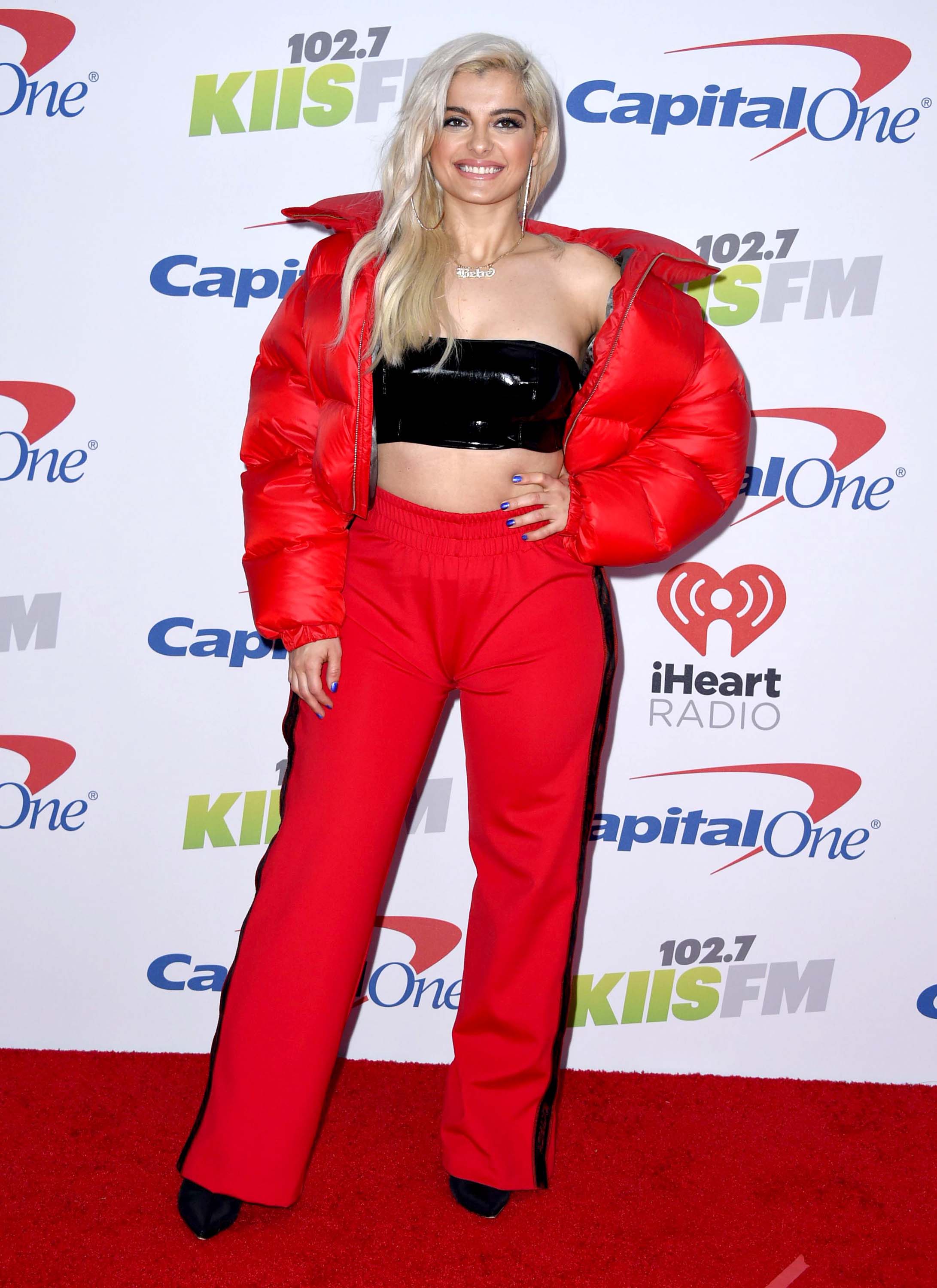 Bebe Rexha attends 102.7 KIIS FM’s Jingle Ball