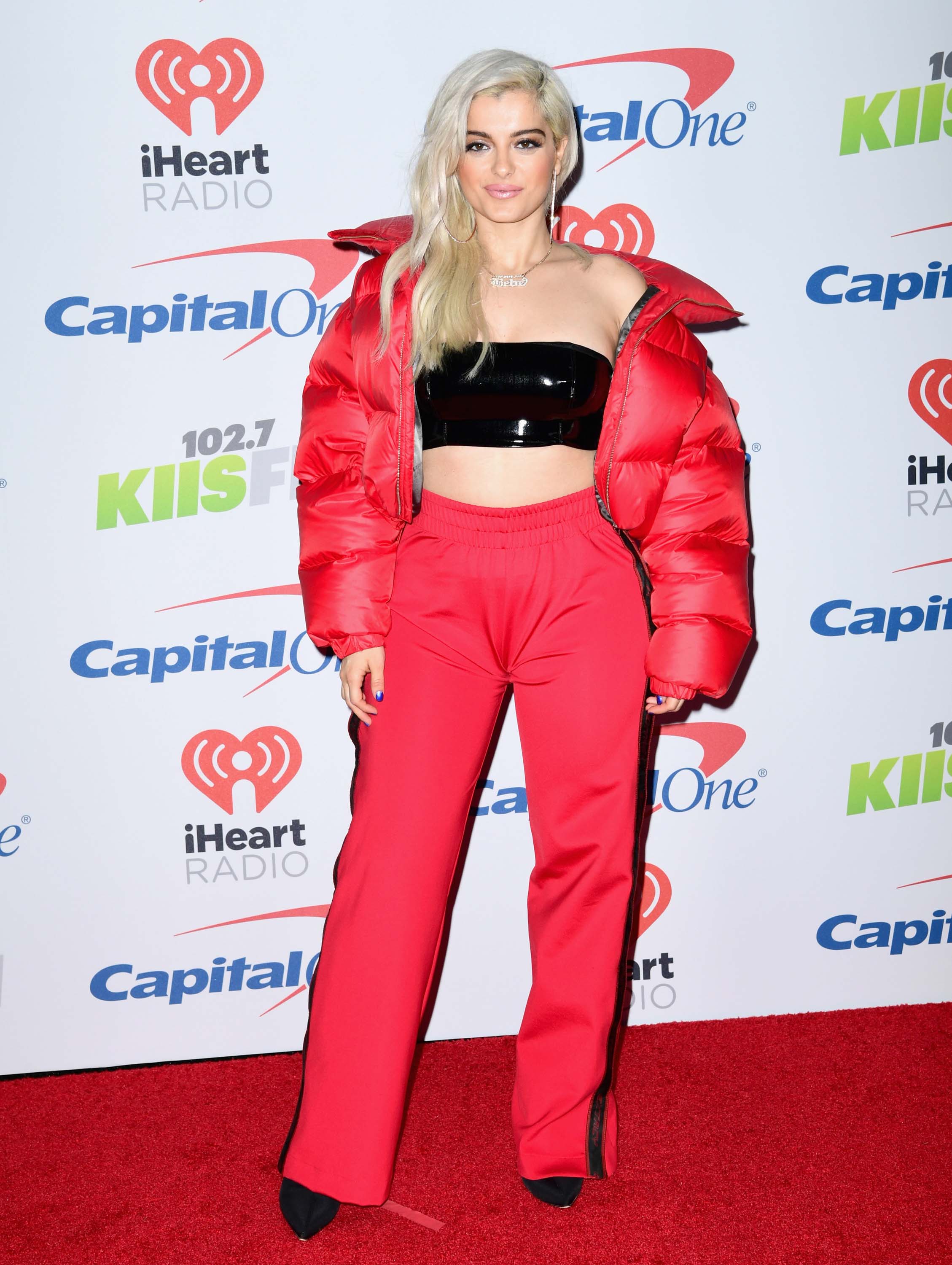 Bebe Rexha attends 102.7 KIIS FM’s Jingle Ball