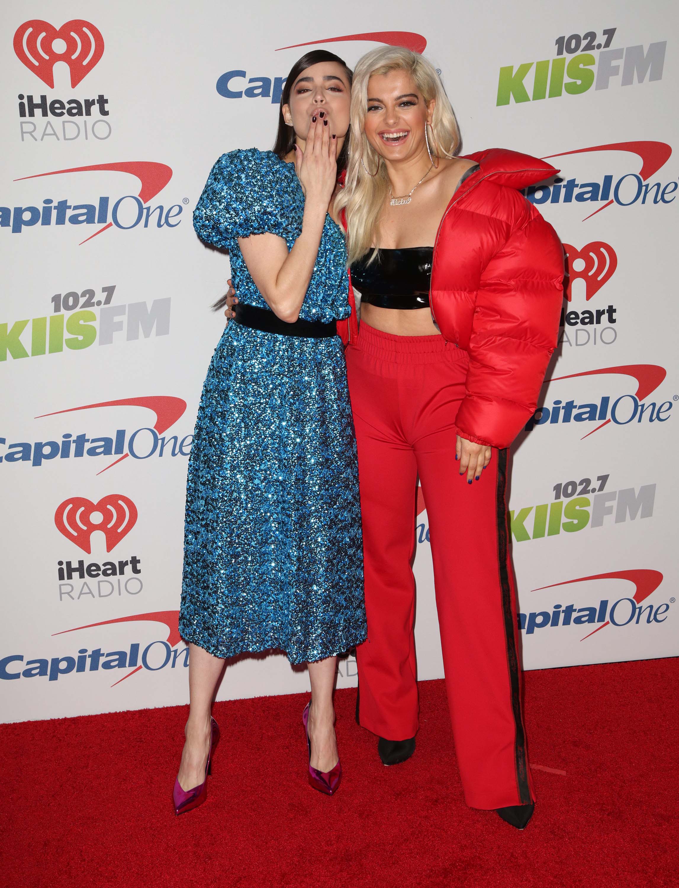 Bebe Rexha attends 102.7 KIIS FM’s Jingle Ball