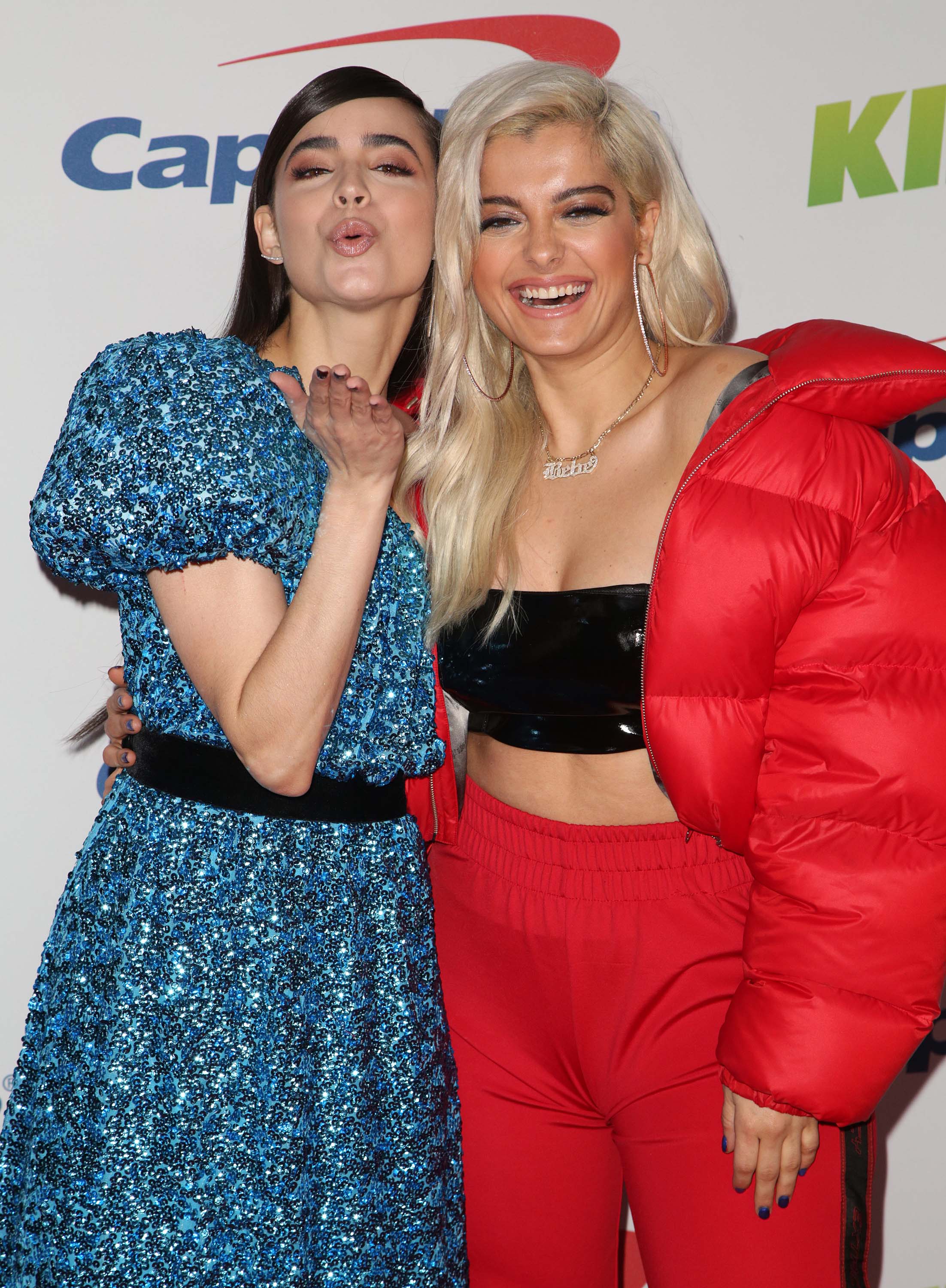 Bebe Rexha attends 102.7 KIIS FM’s Jingle Ball