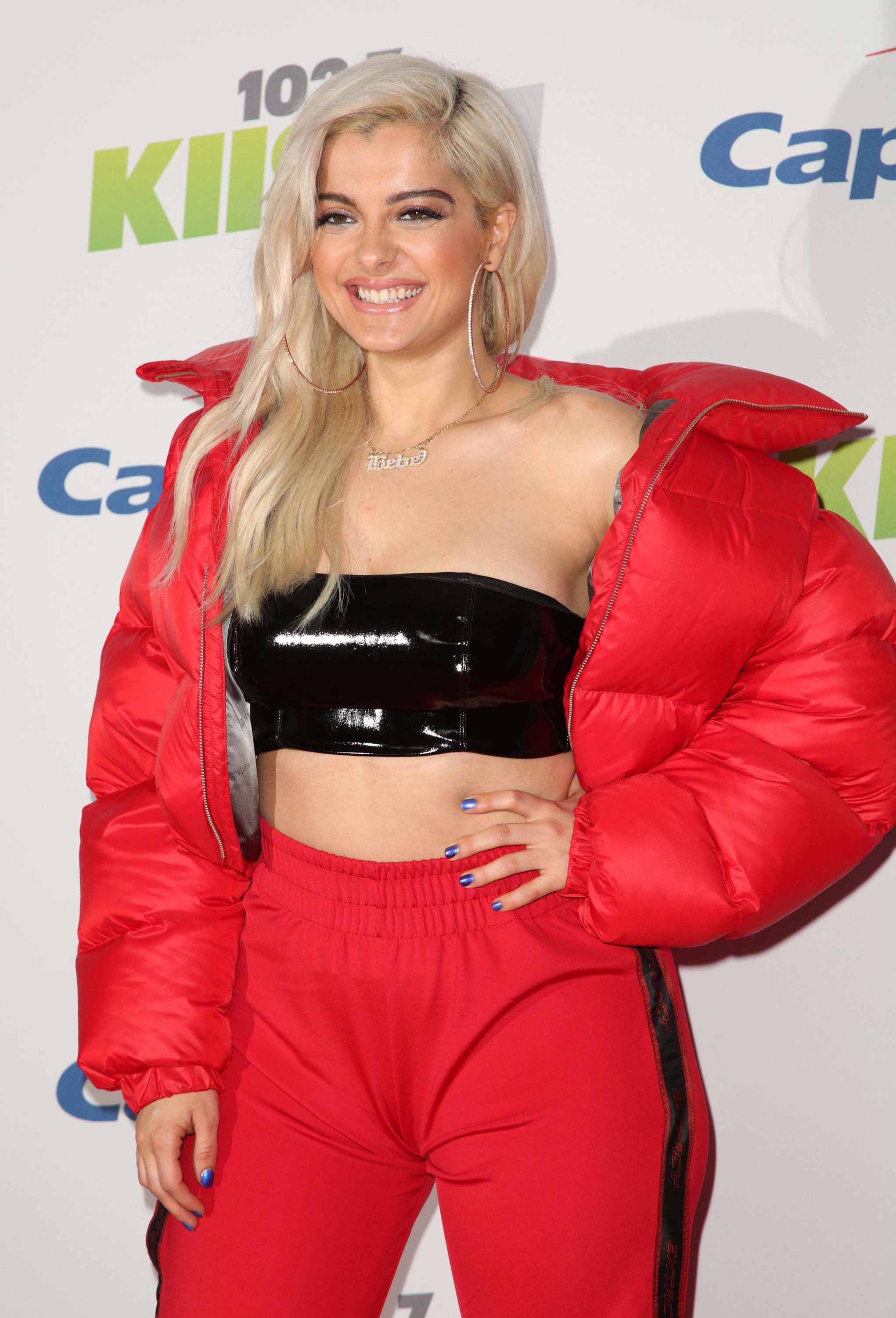 Bebe Rexha attends 102.7 KIIS FM’s Jingle Ball