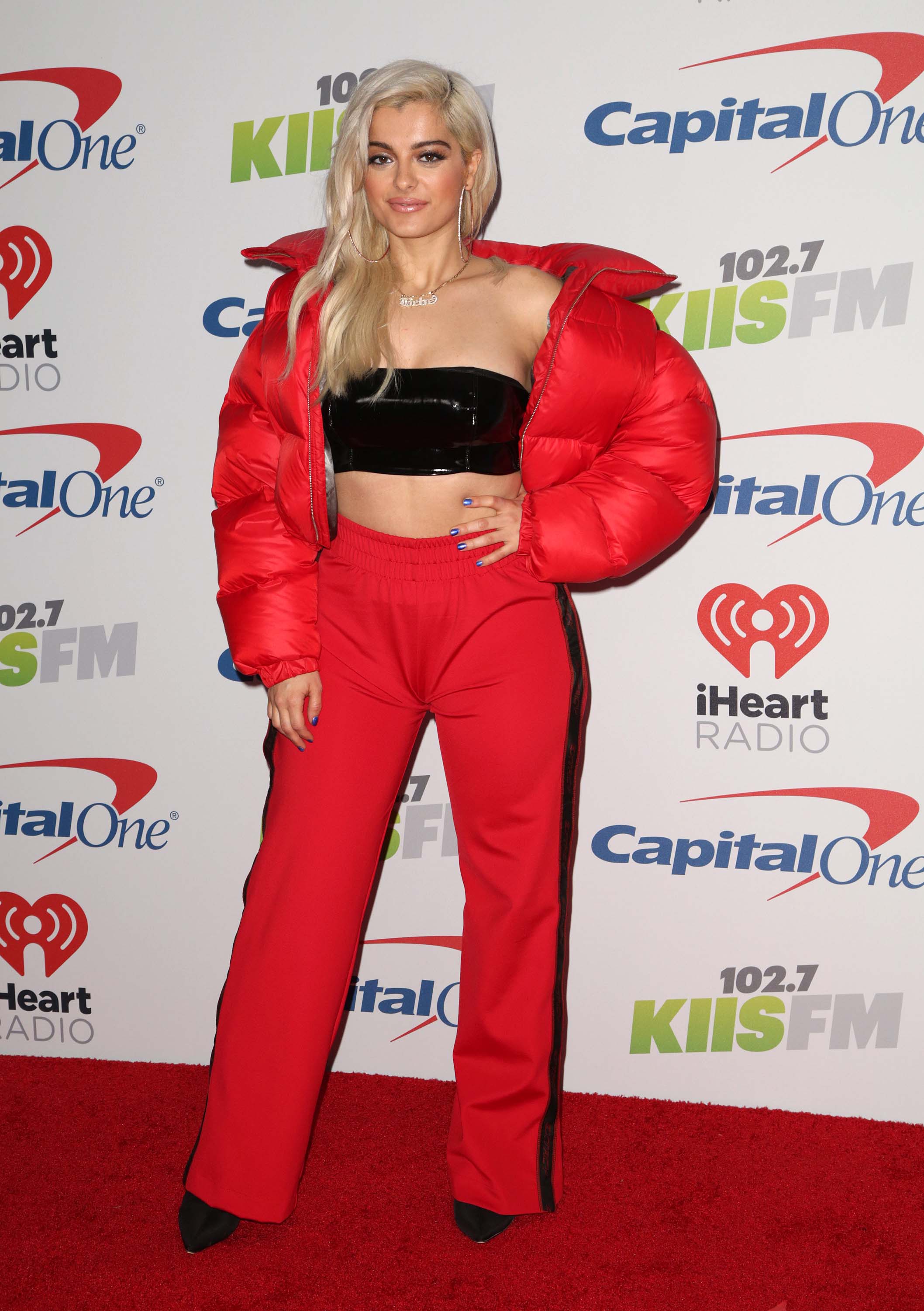 Bebe Rexha attends 102.7 KIIS FM’s Jingle Ball