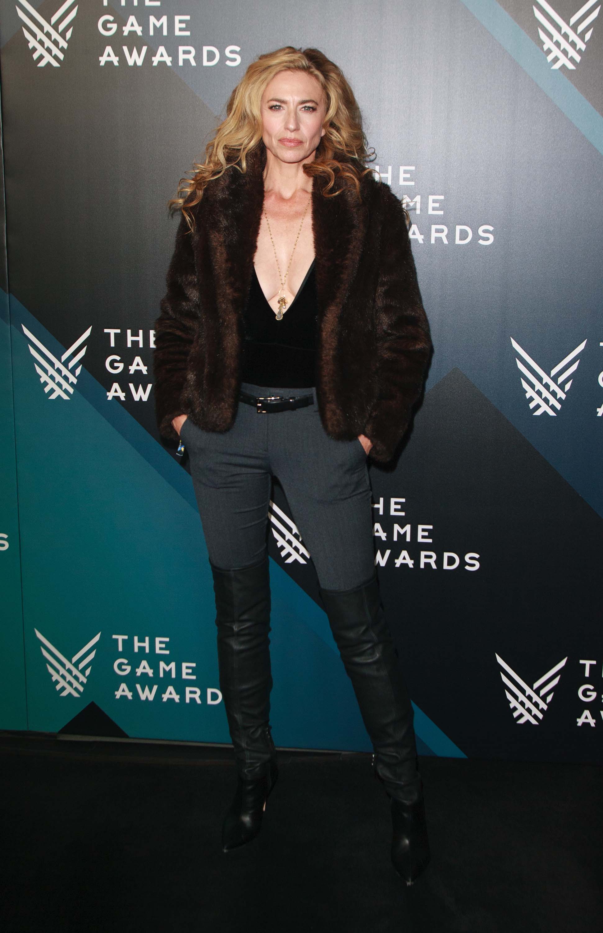 Claudia Black attends The Game Awards 2017