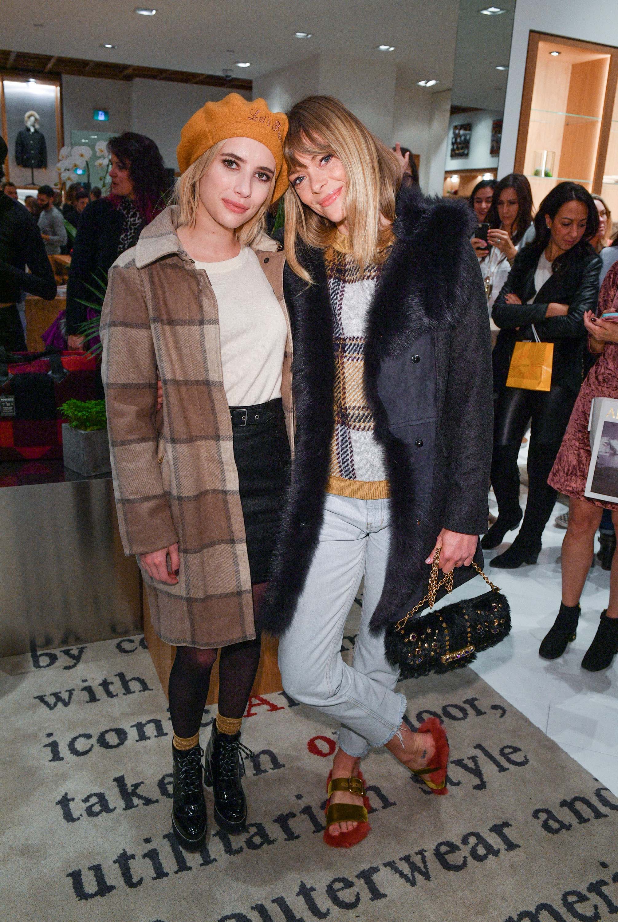 Emma Roberts attends Woolrich Yorkdale Grand Opening