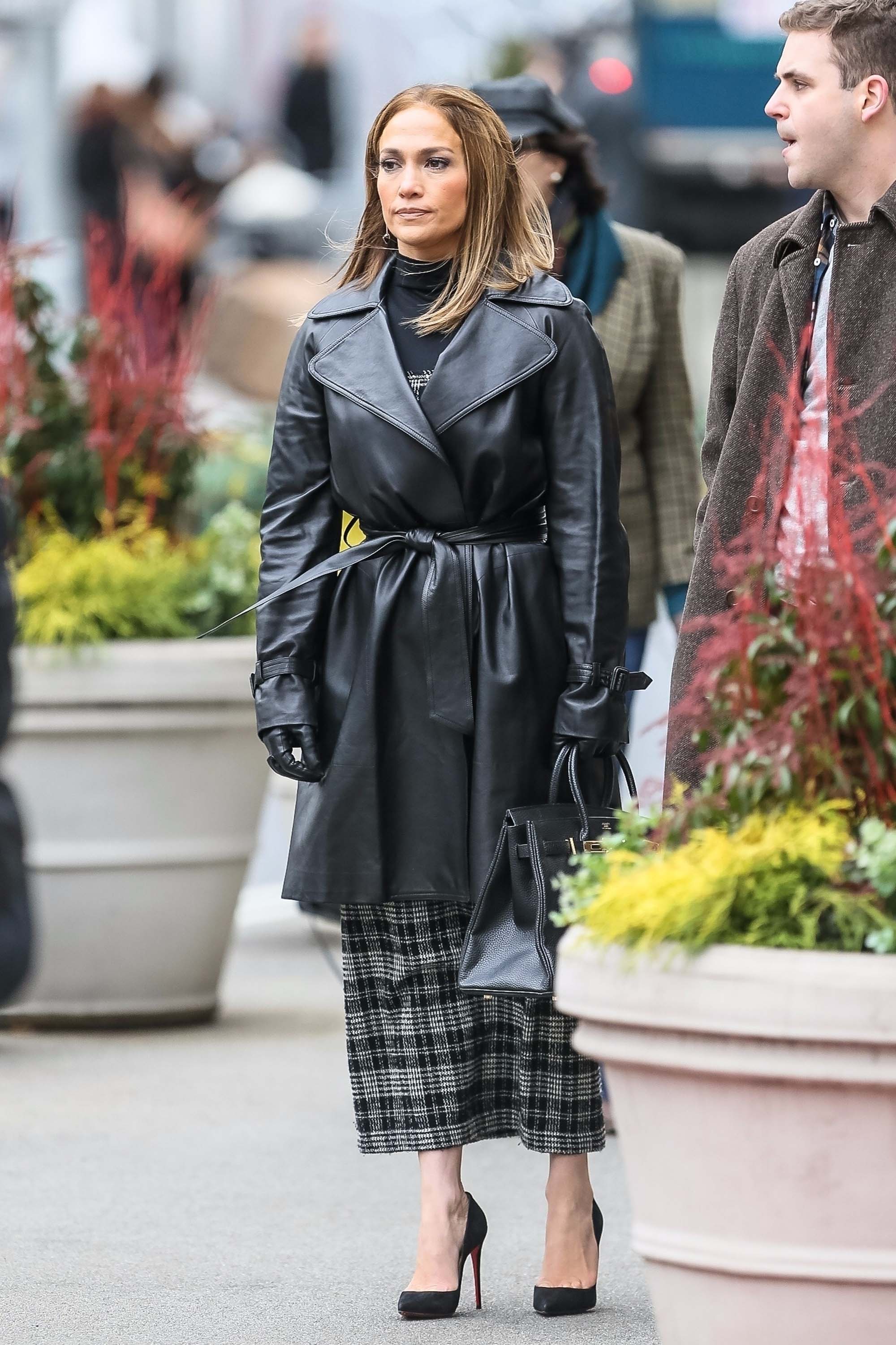 Jennifer Lopez is seen in NYC