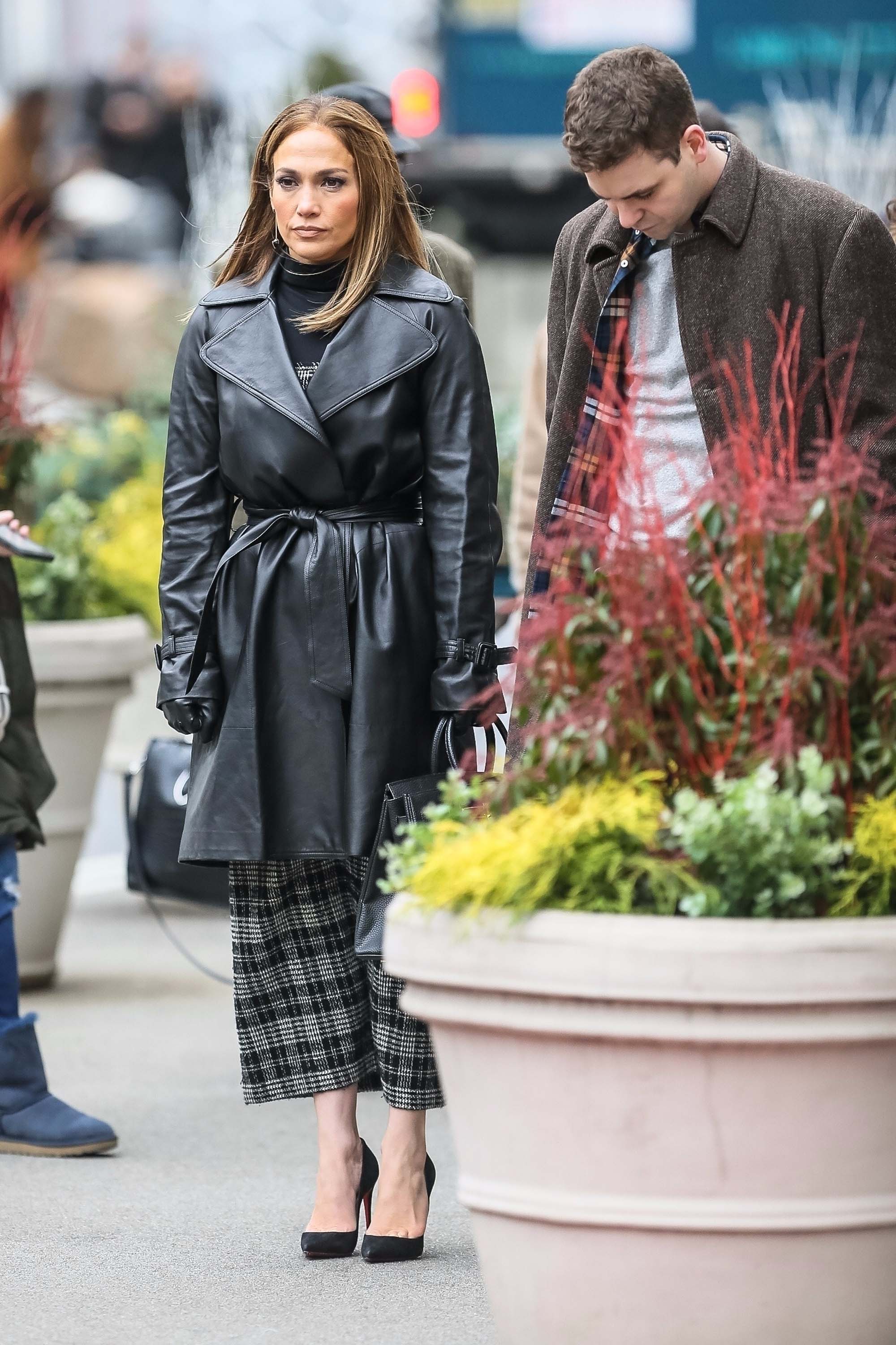 Jennifer Lopez is seen in NYC