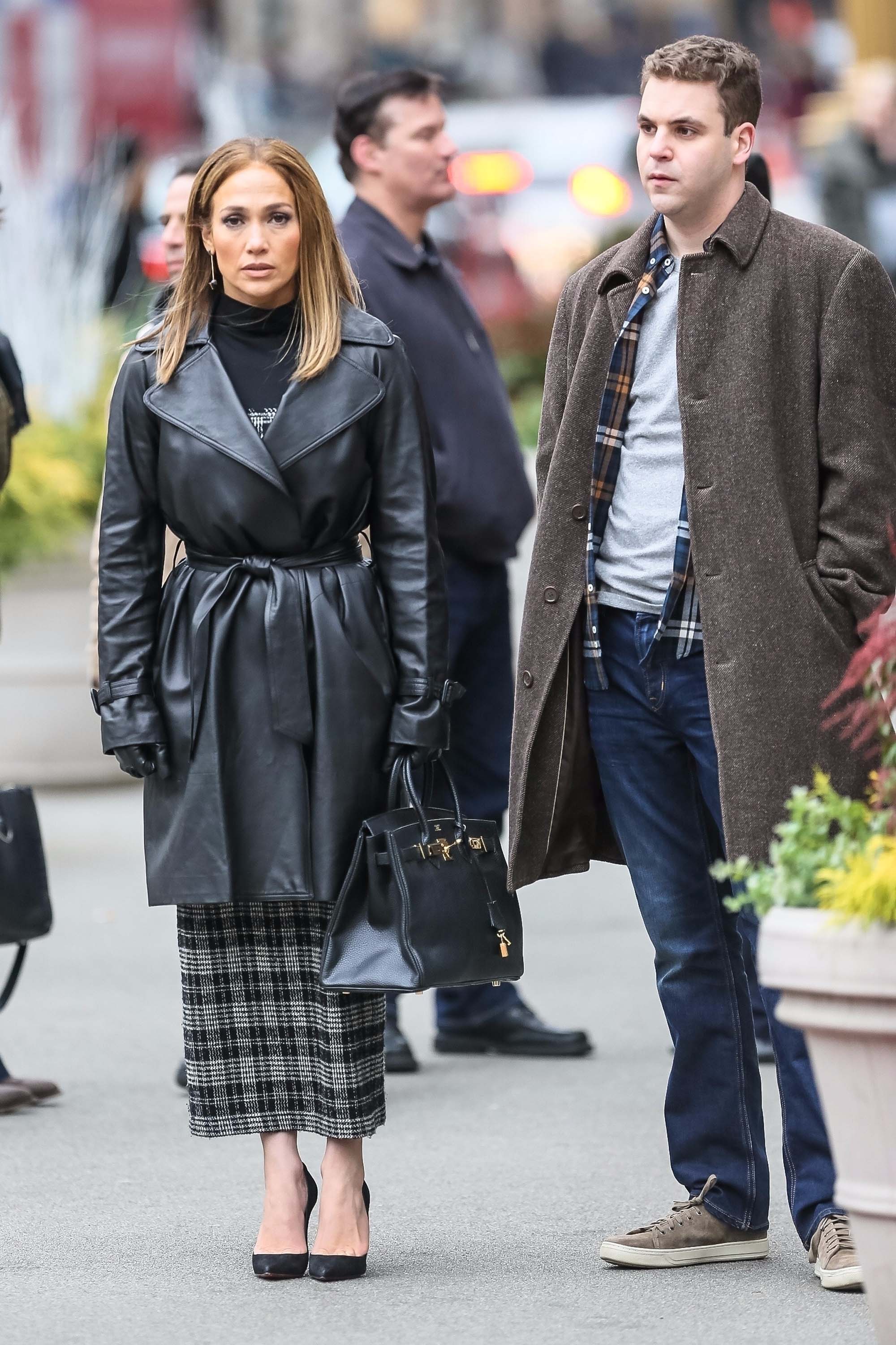 Jennifer Lopez is seen in NYC