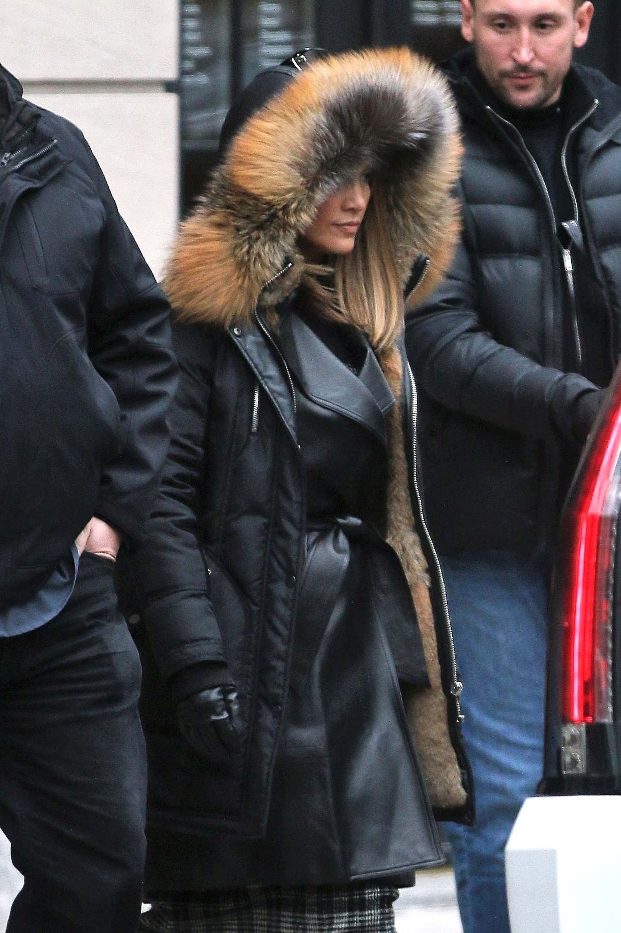 Jennifer Lopez is seen in NYC