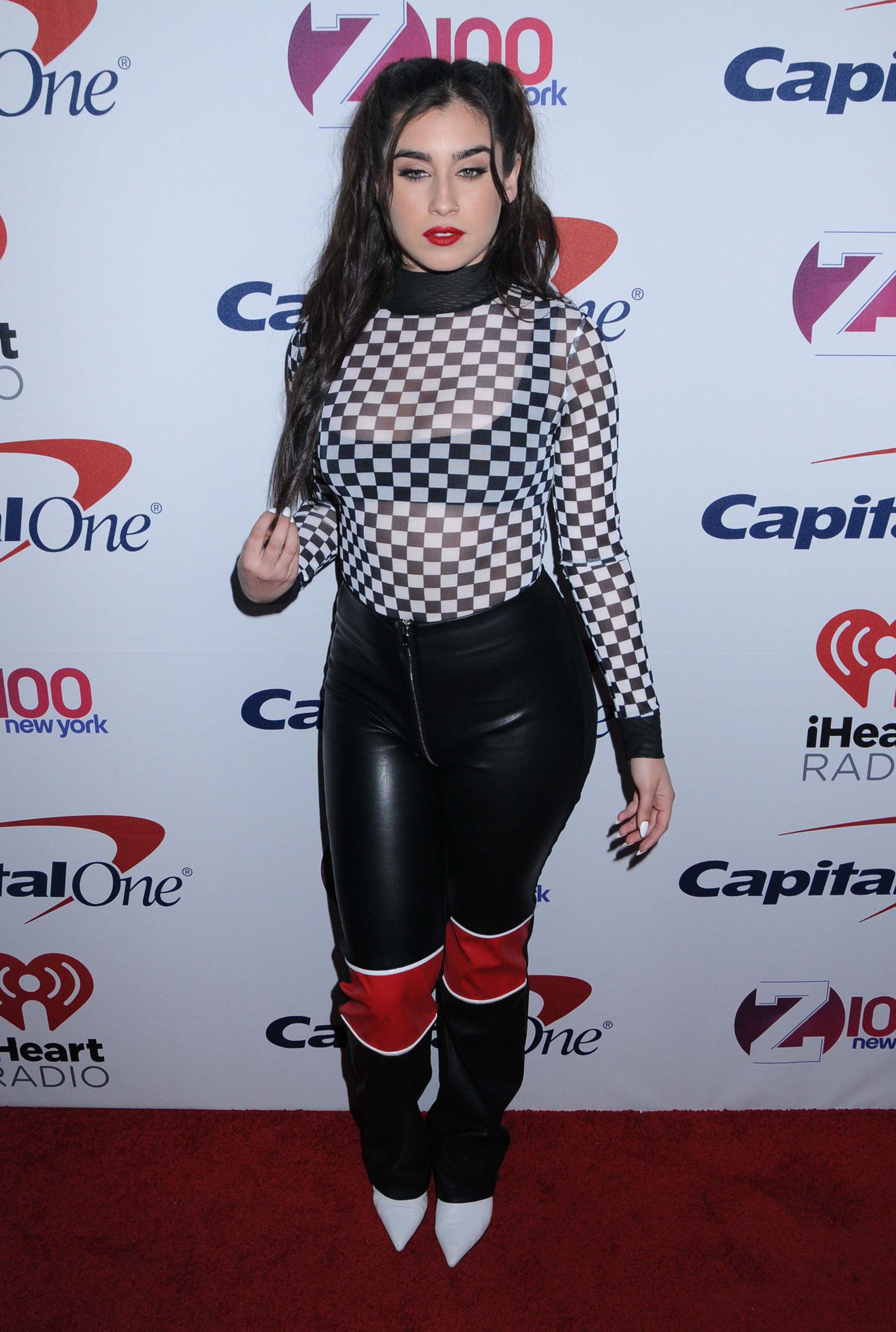 Lauren Jauregui attends Z100s Jingle Ball