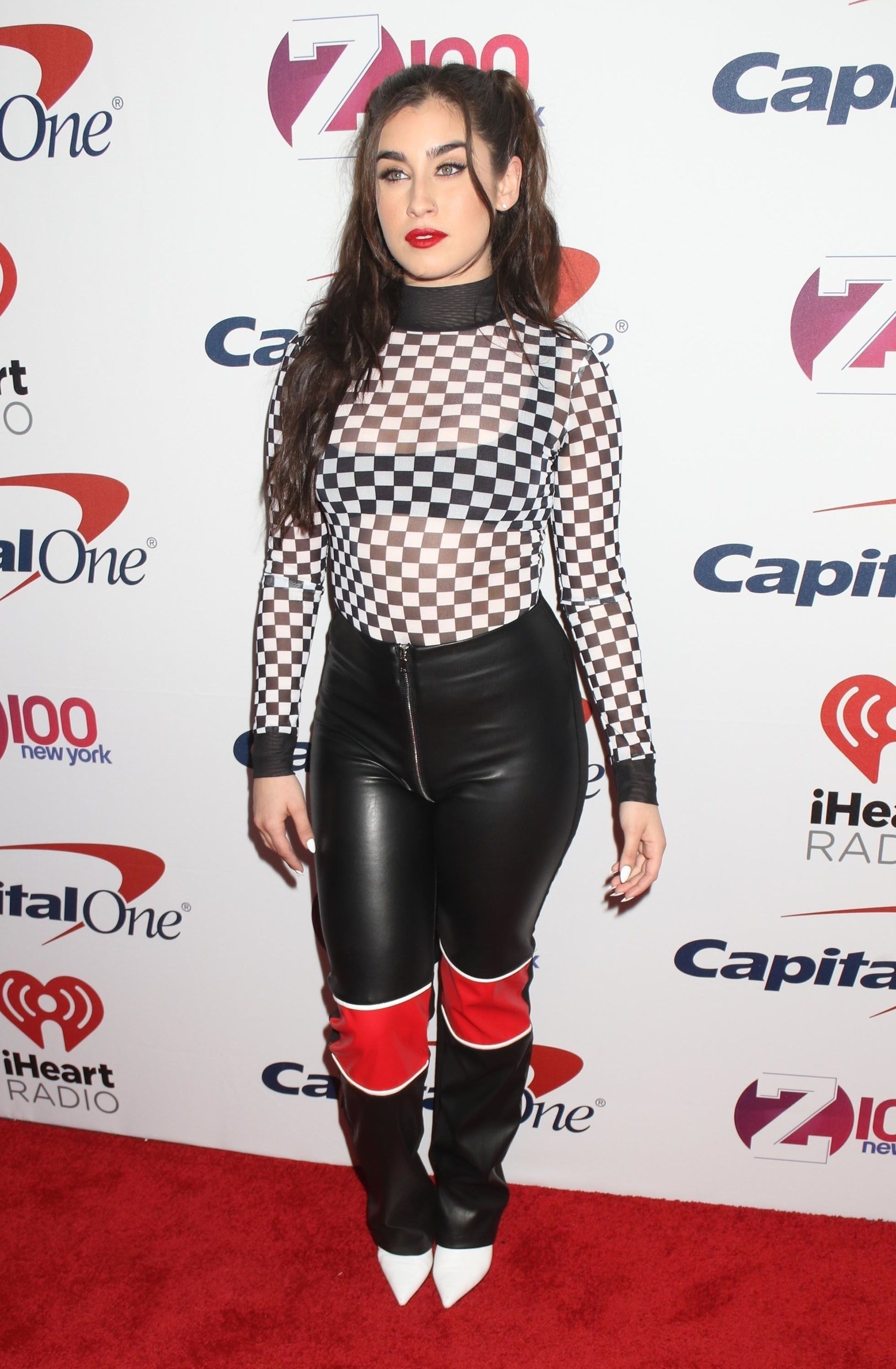 Lauren Jauregui attends Z100s Jingle Ball