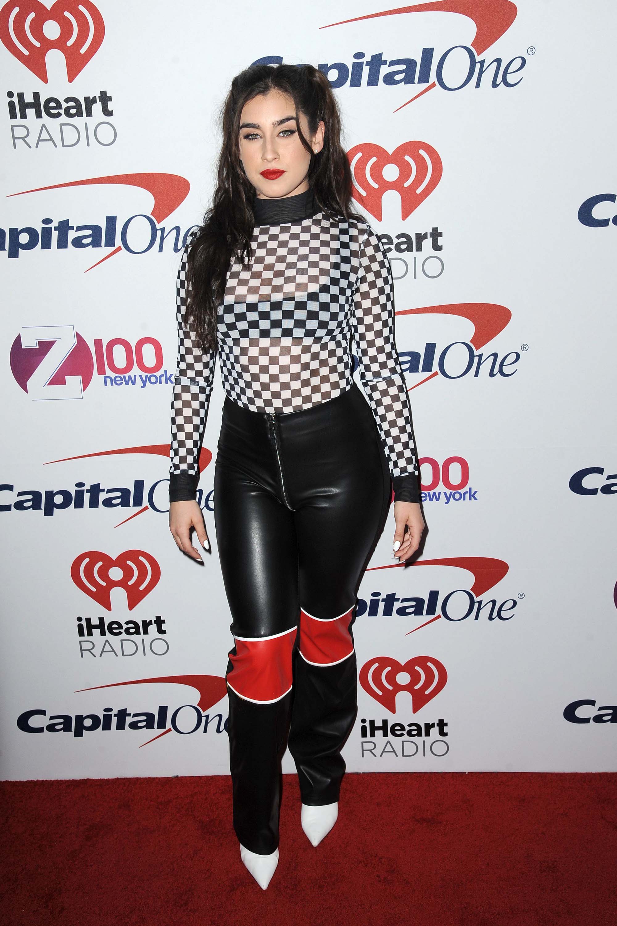 Lauren Jauregui attends Z100s Jingle Ball