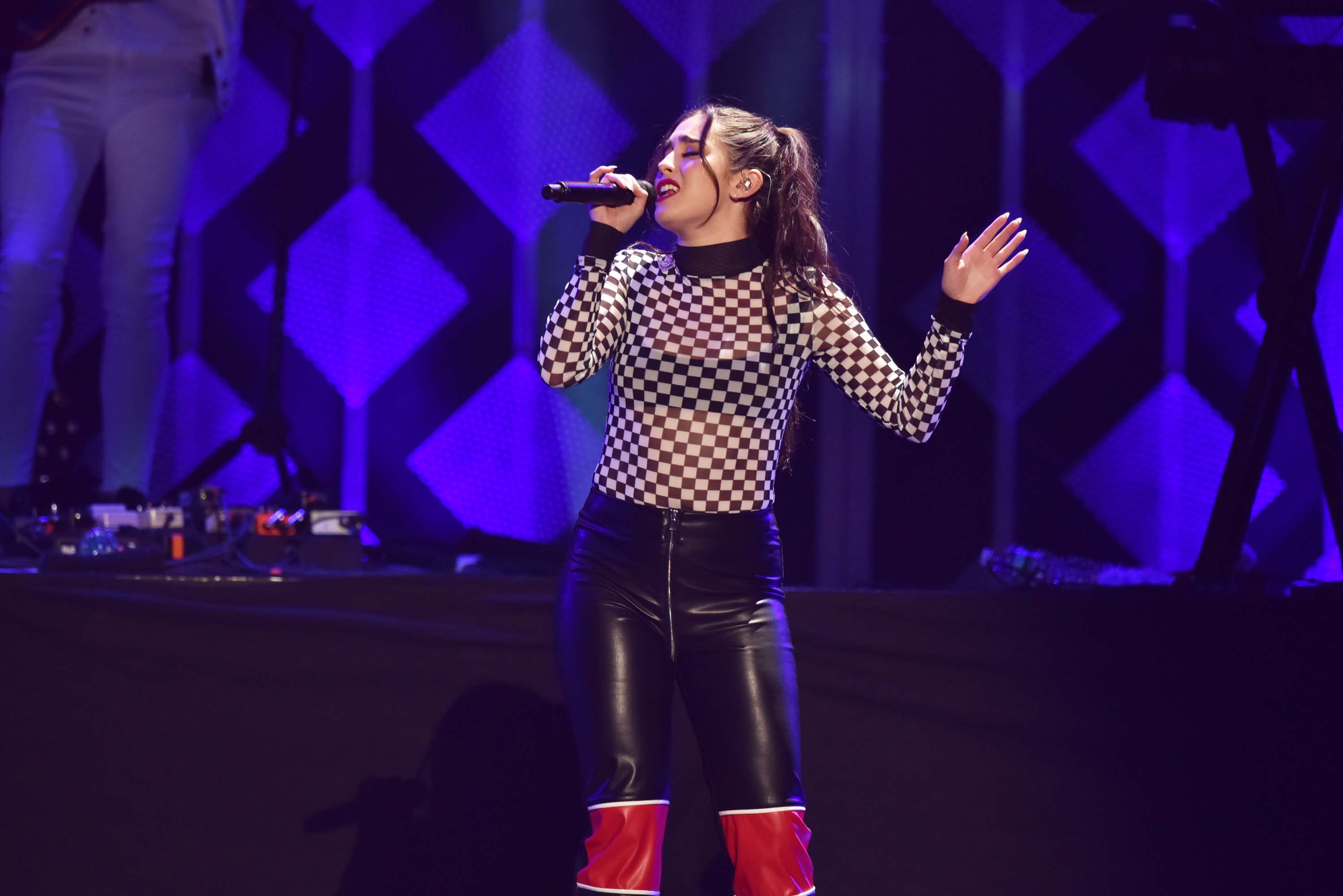 Lauren Jauregui attends Z100s Jingle Ball