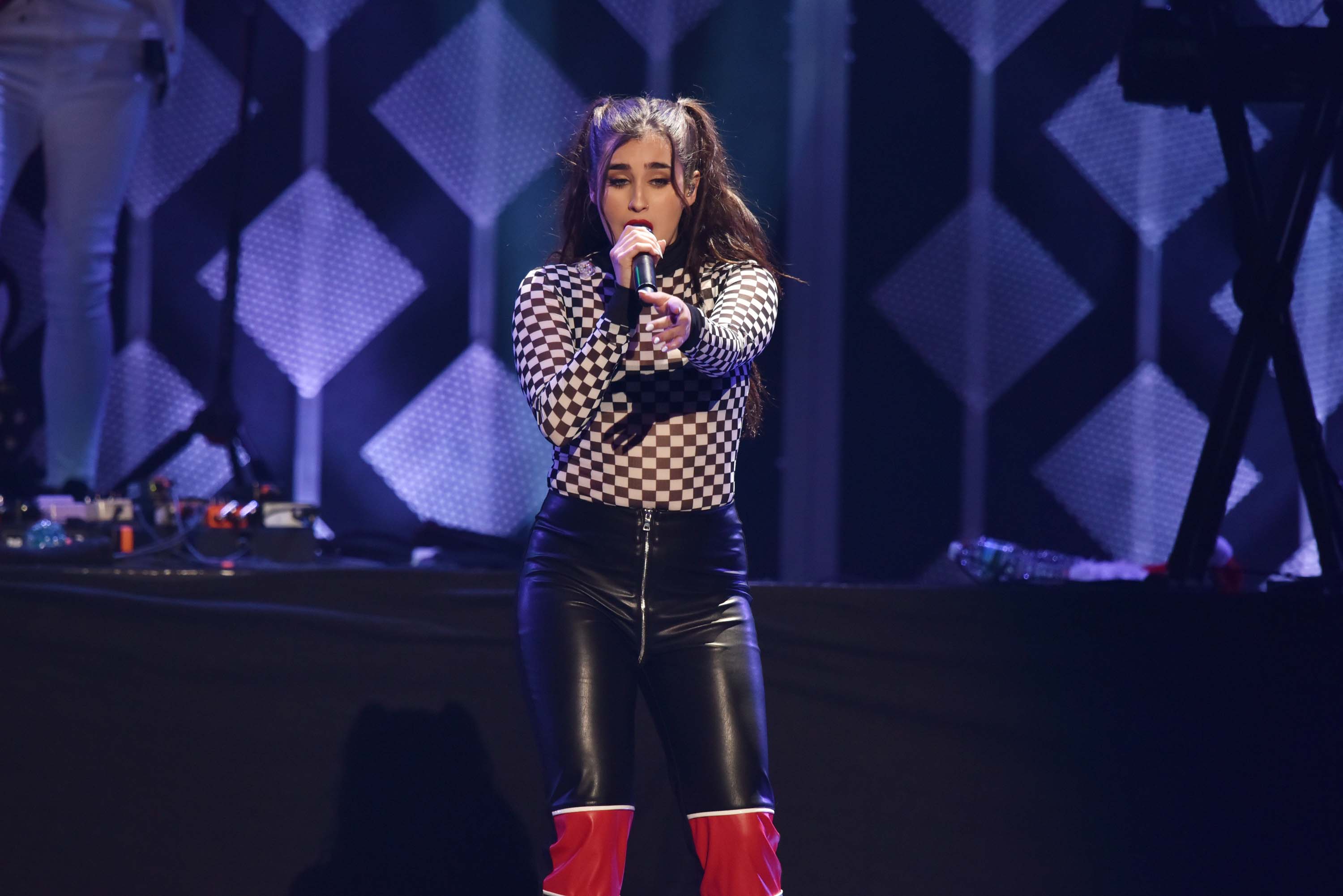 Lauren Jauregui attends Z100s Jingle Ball