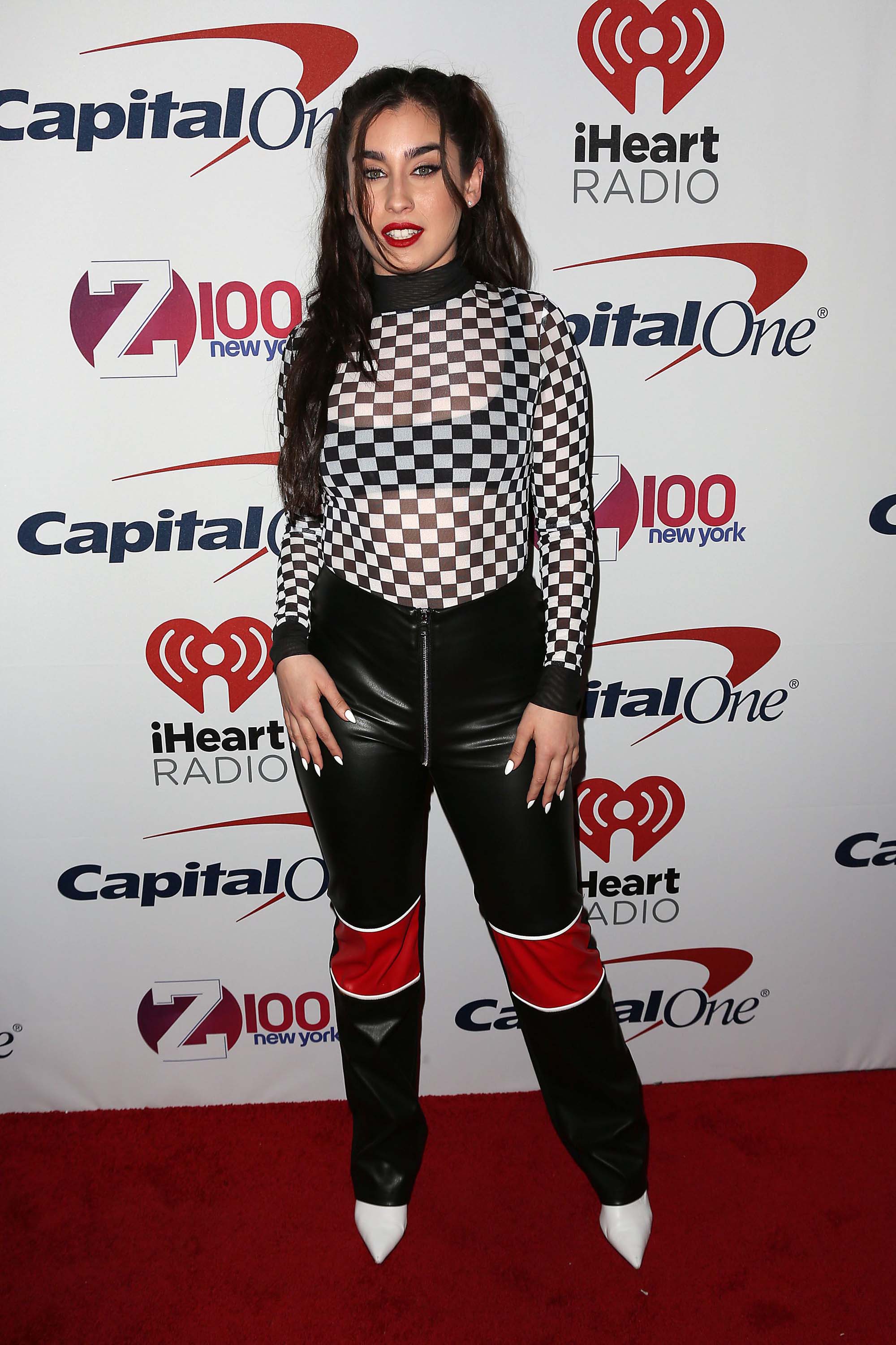 Lauren Jauregui attends Z100s Jingle Ball