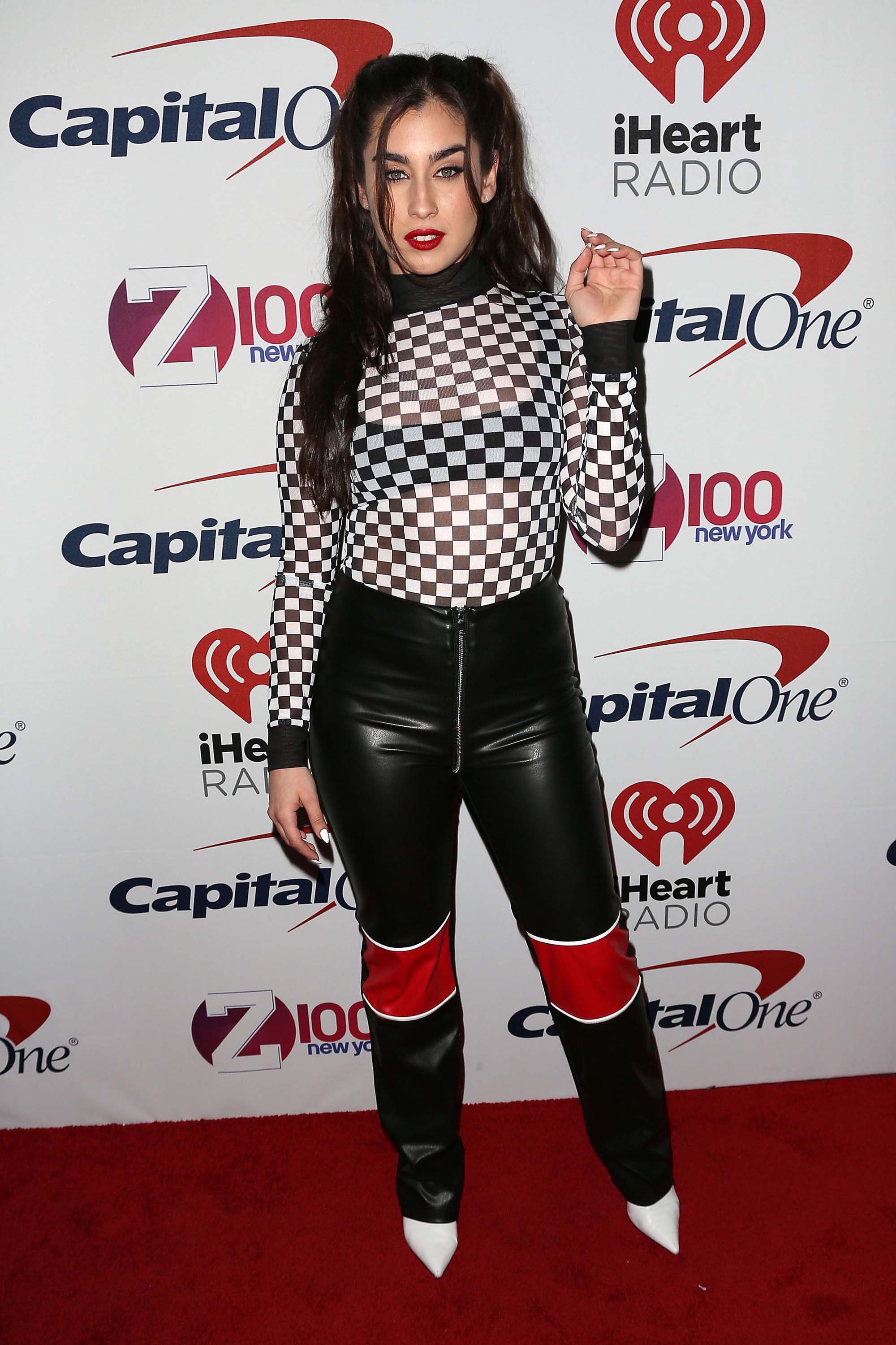 Lauren Jauregui attends Z100s Jingle Ball