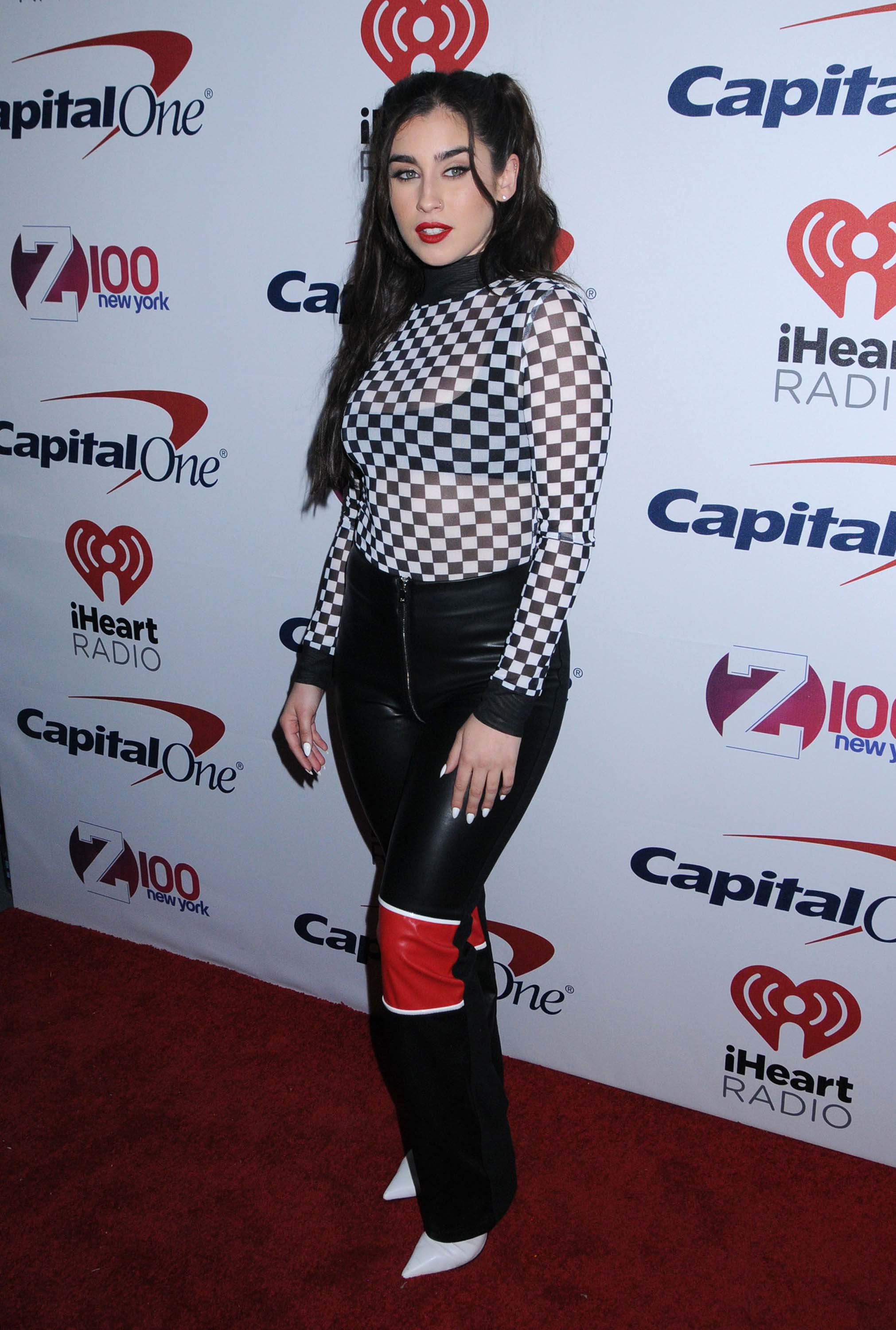 Lauren Jauregui attends Z100s Jingle Ball