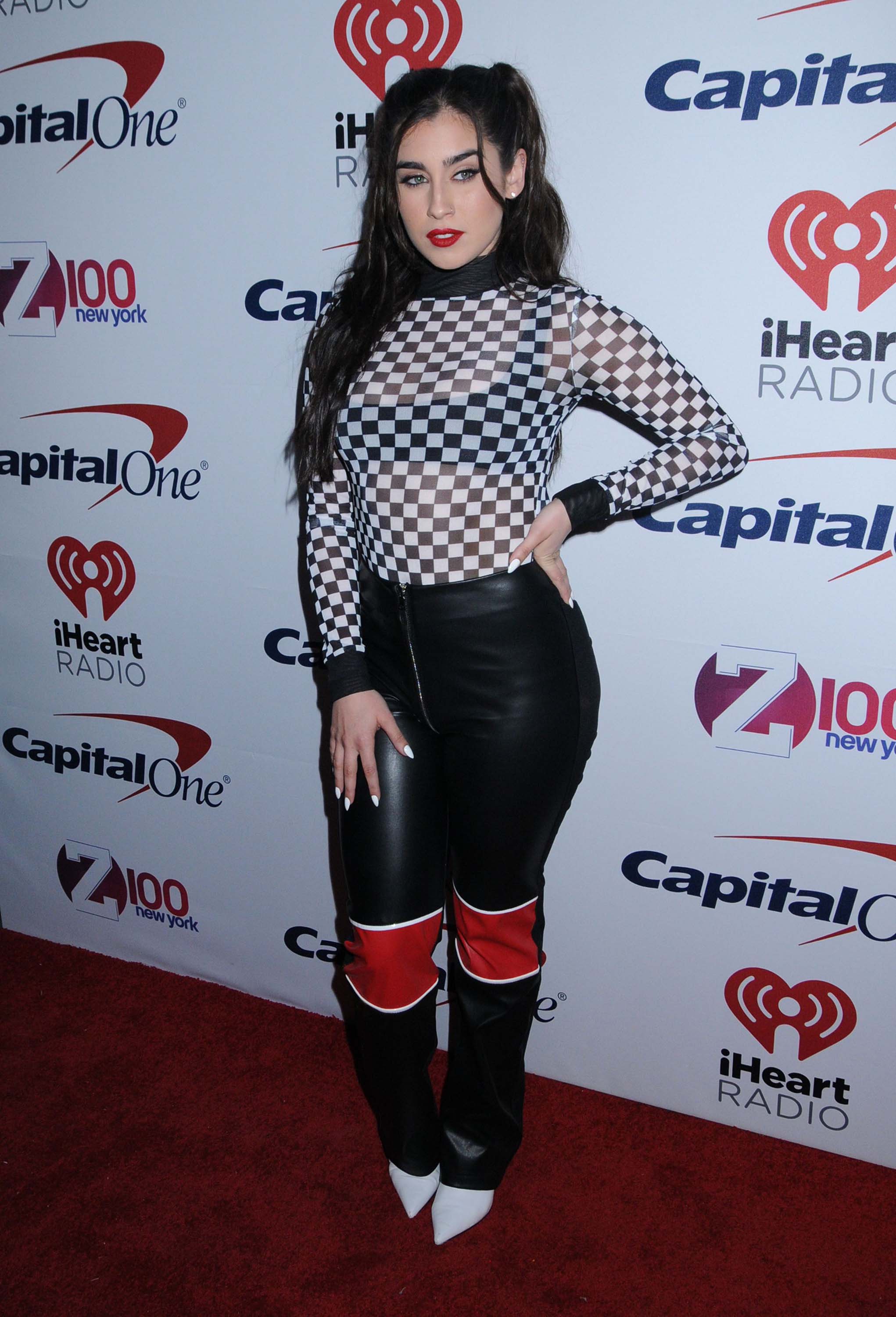 Lauren Jauregui attends Z100s Jingle Ball