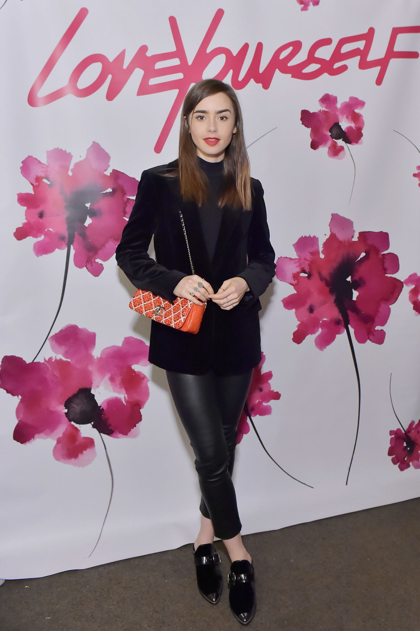 Lily Collins attends Molly R. Stern X Sarah Chloe Jewelry Collaboration Launch Dinner