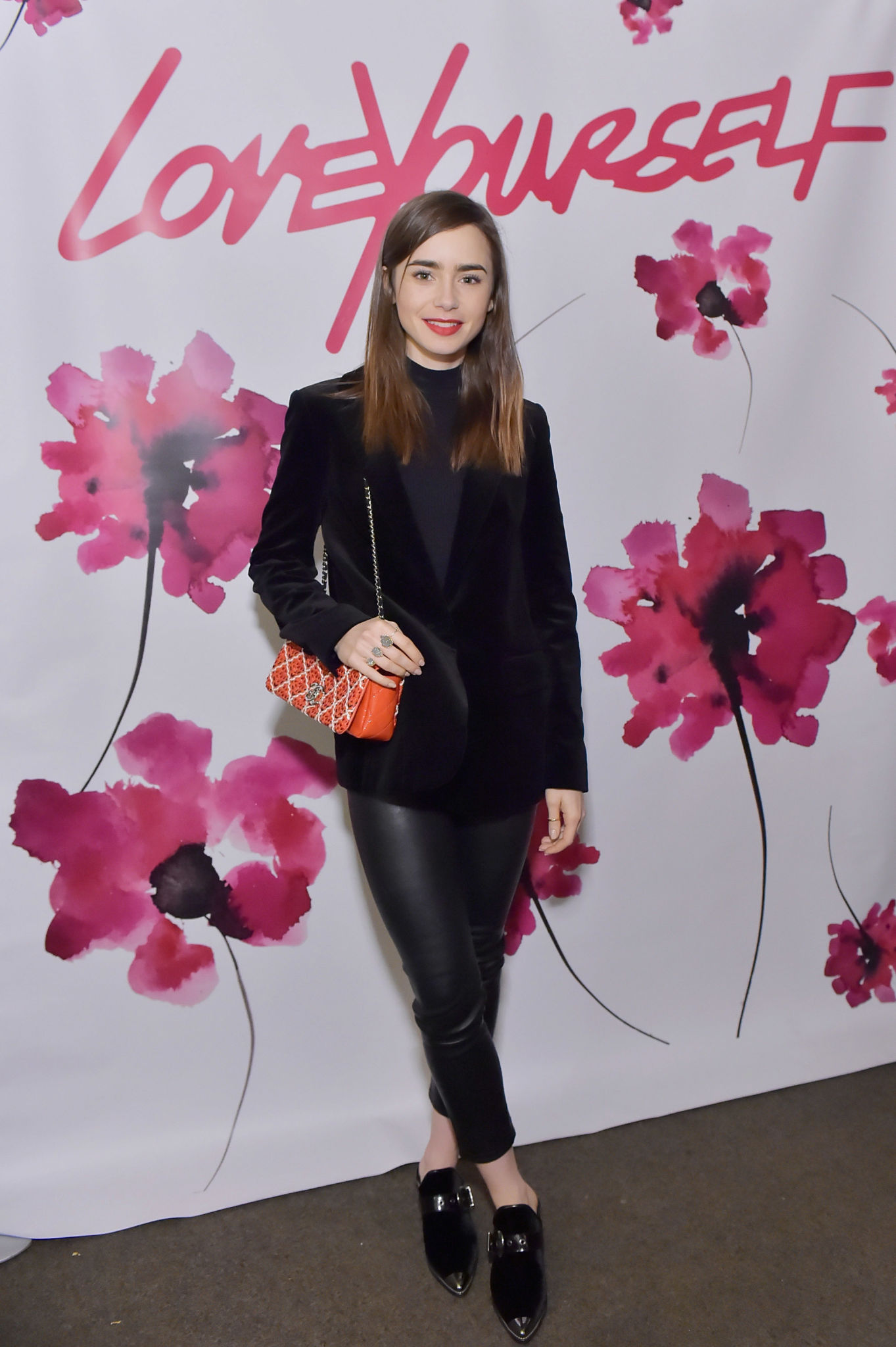 Lily Collins attends Molly R. Stern X Sarah Chloe Jewelry Collaboration Launch Dinner