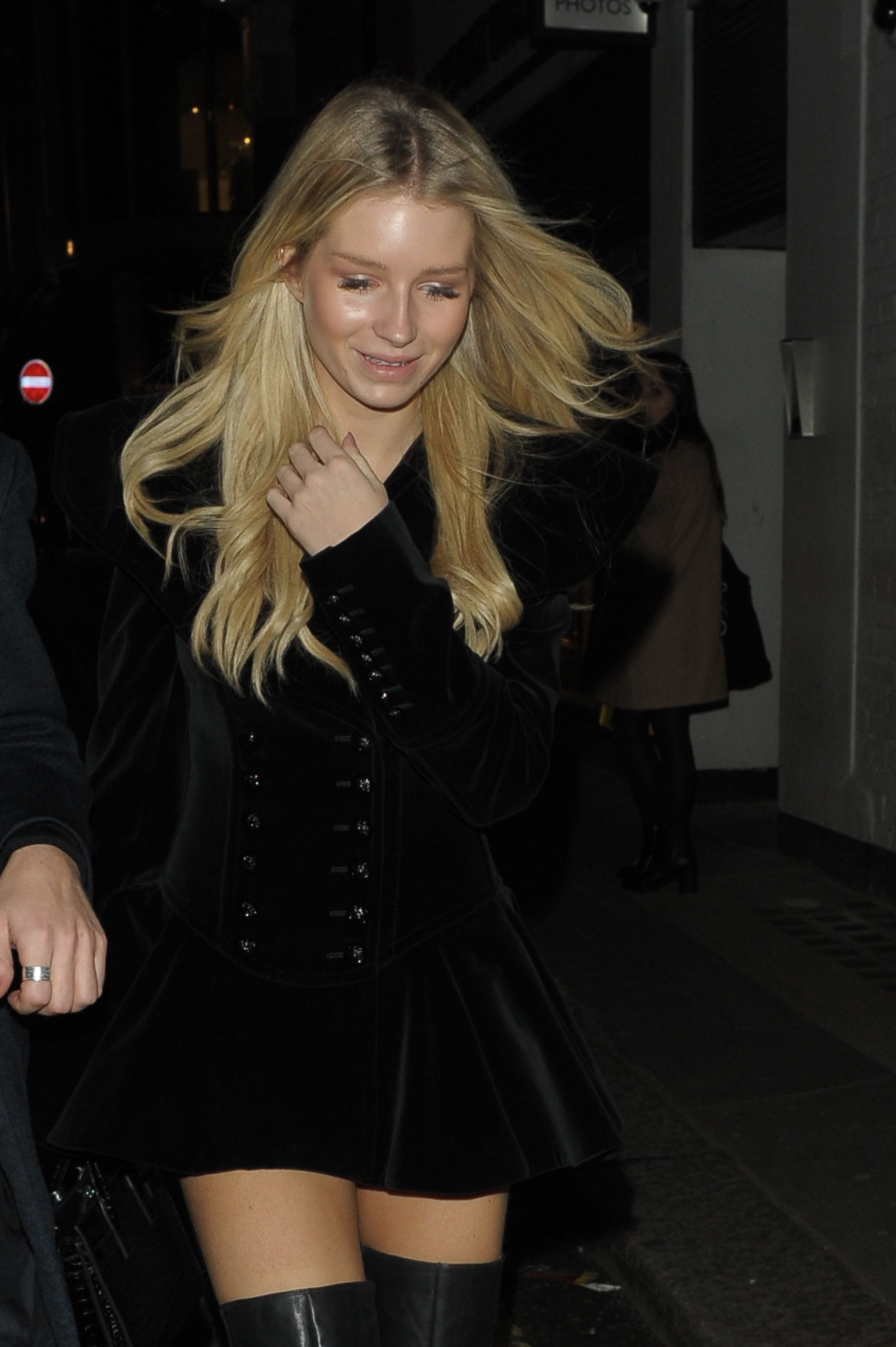 Lottie Moss leaves The Connaught Hotel