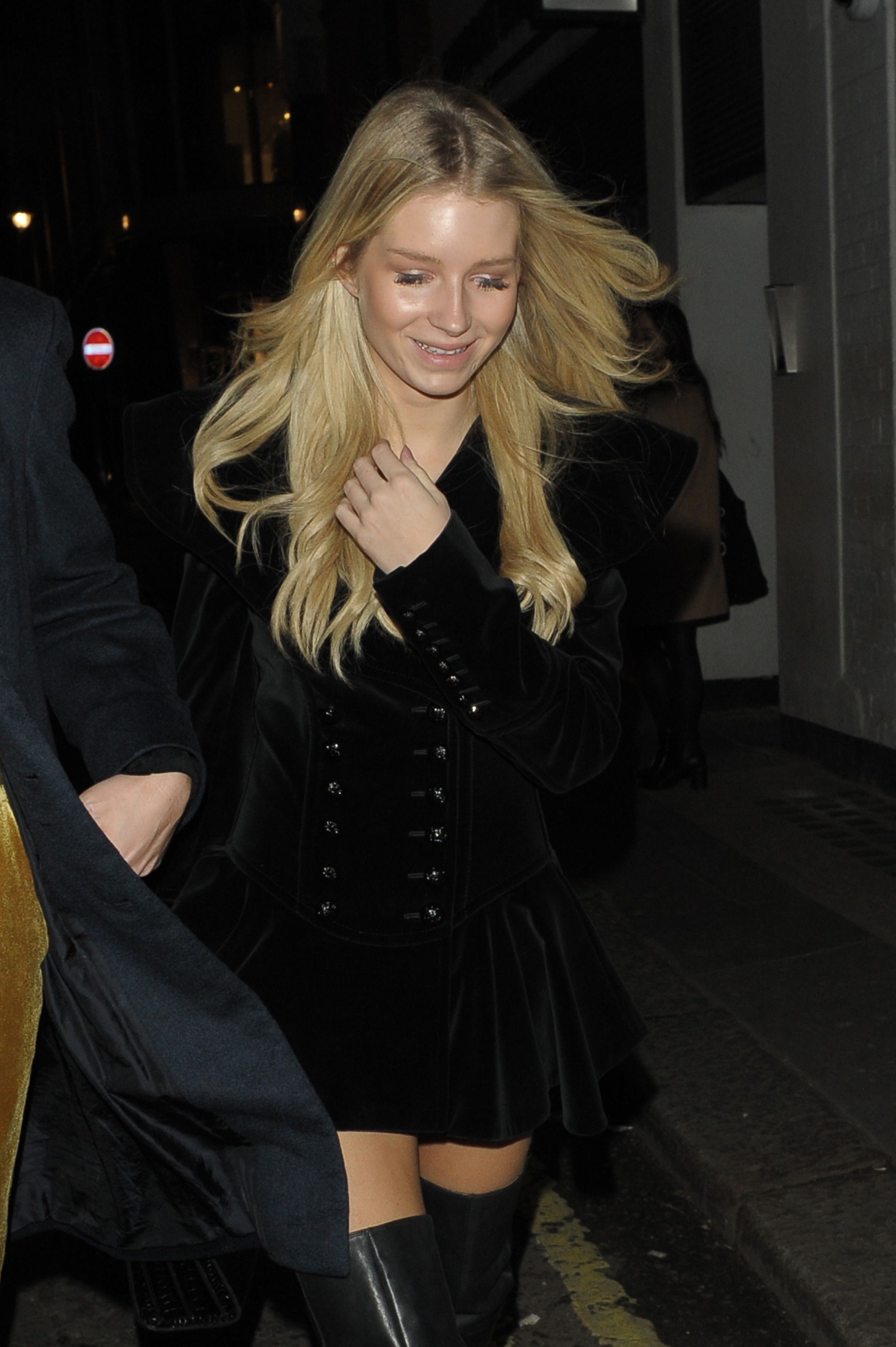 Lottie Moss leaves The Connaught Hotel