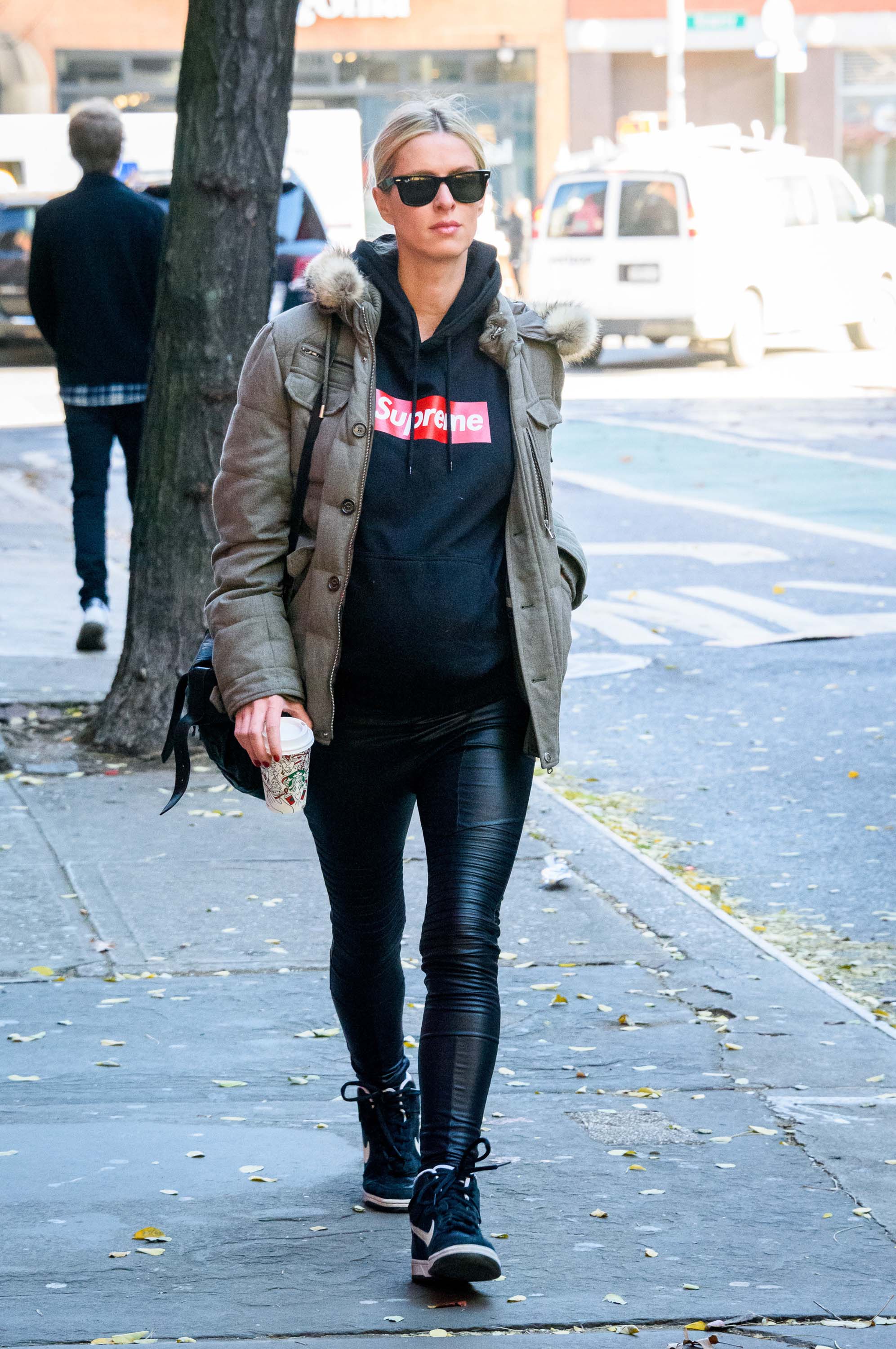 Nicky Hilton is seen in NYC