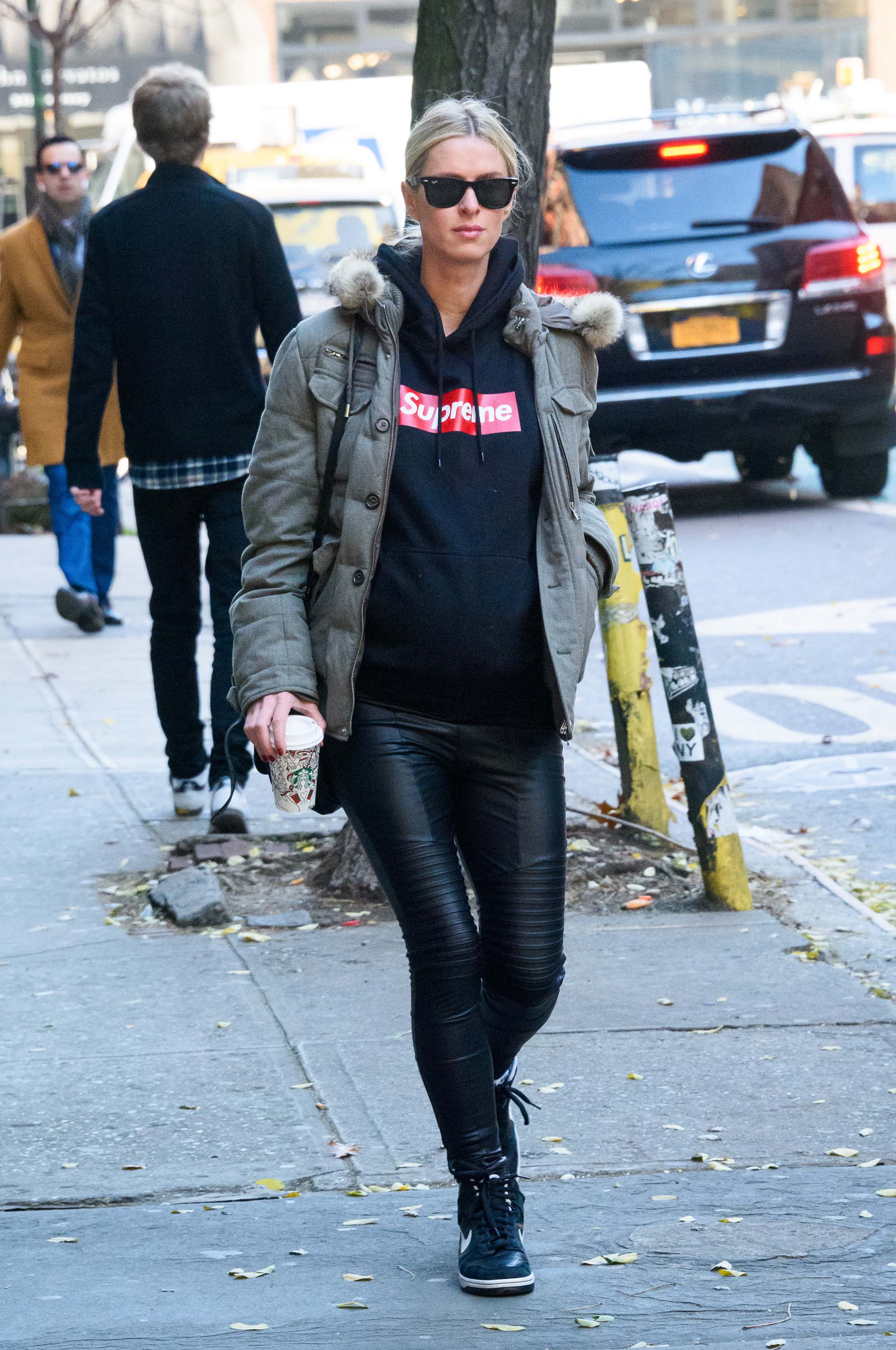 Nicky Hilton is seen in NYC