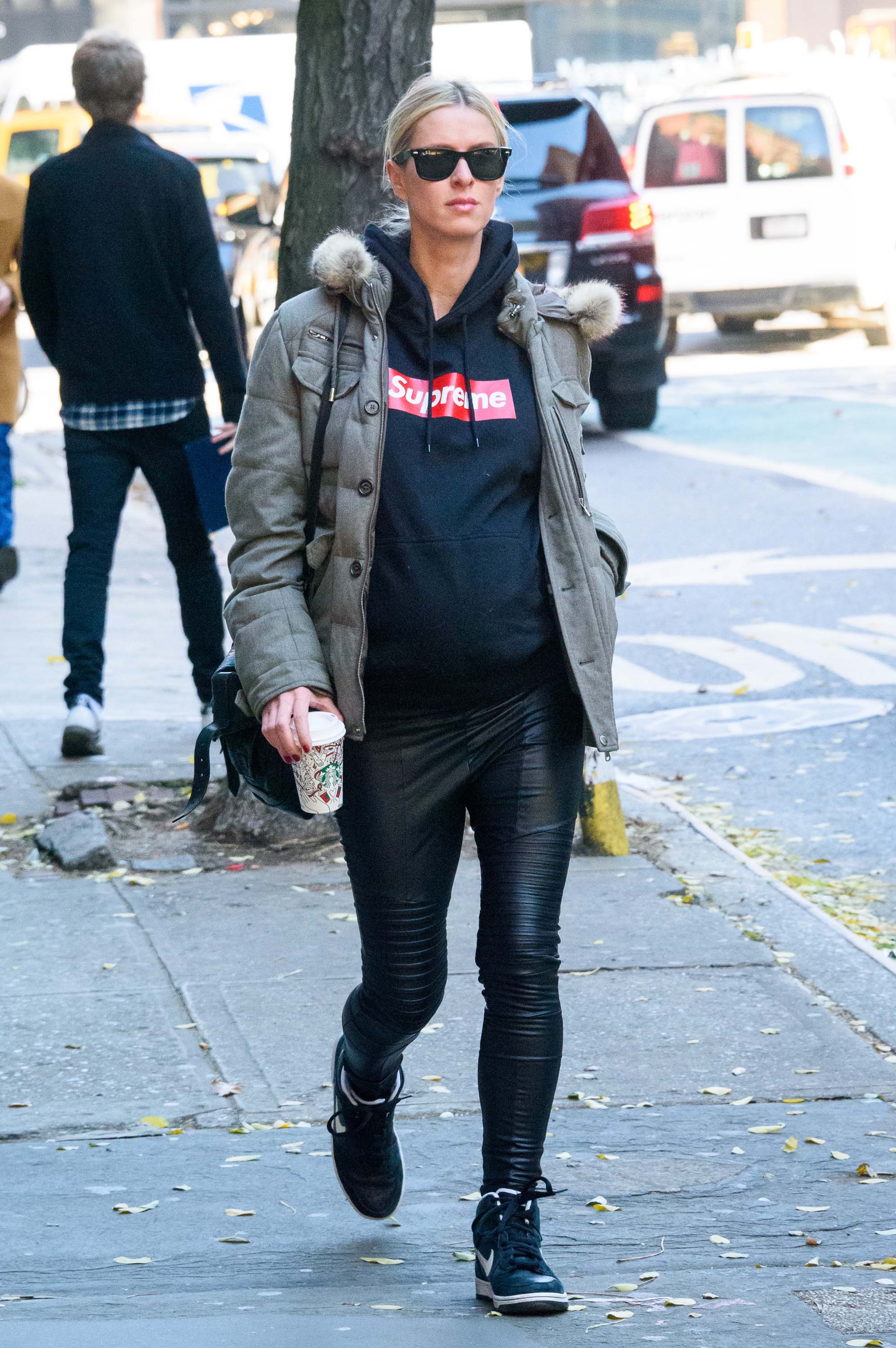 Nicky Hilton is seen in NYC