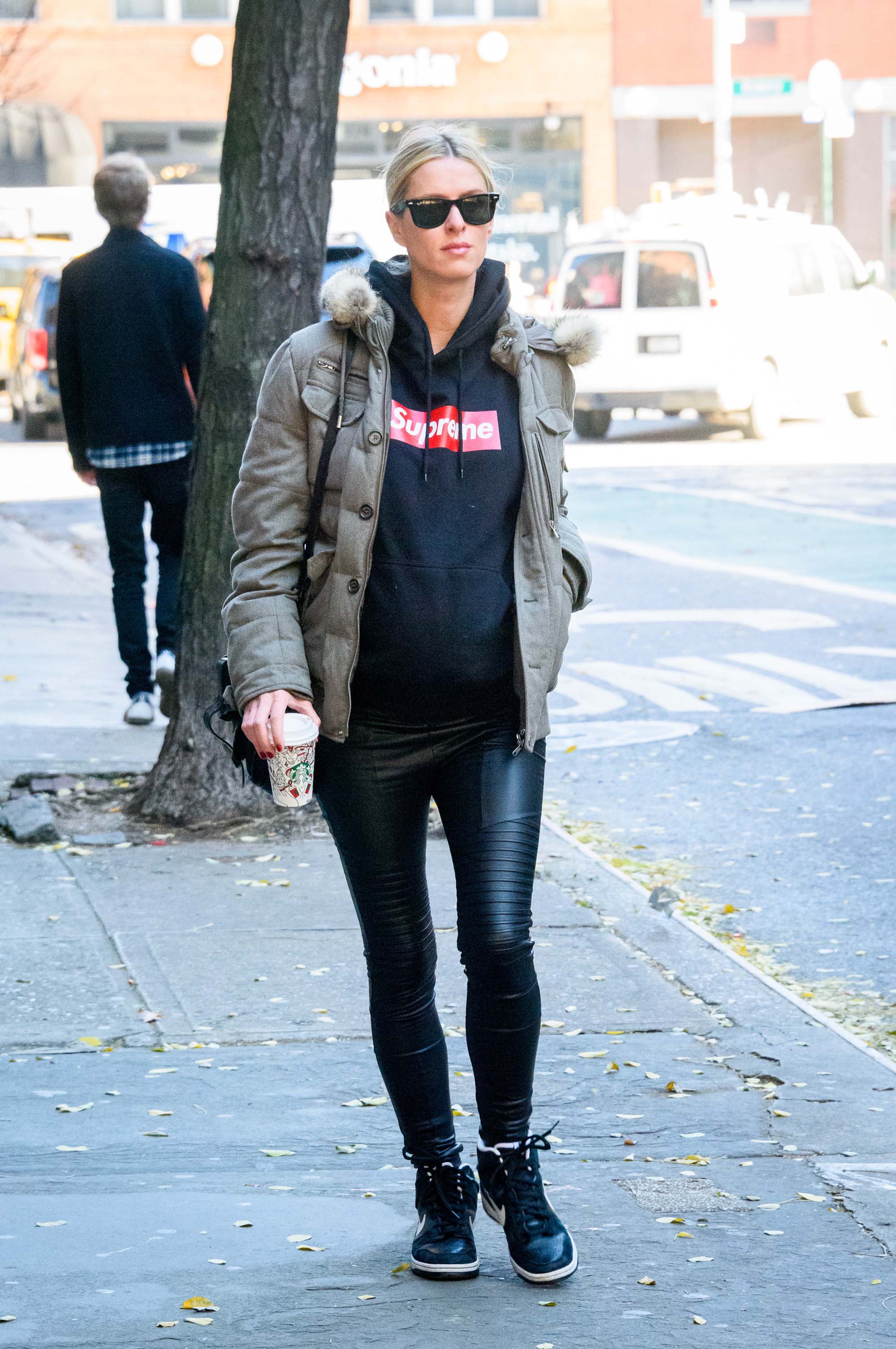 Nicky Hilton is seen in NYC