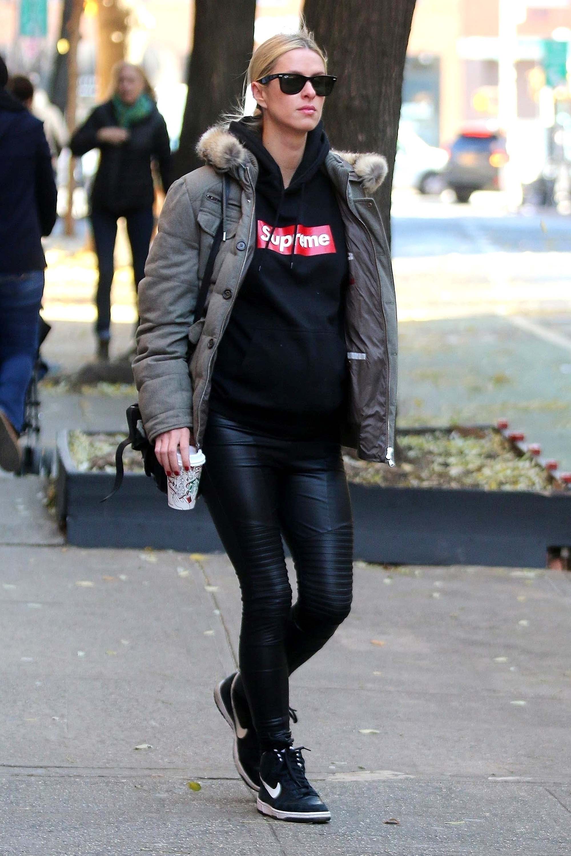 Nicky Hilton is seen in NYC