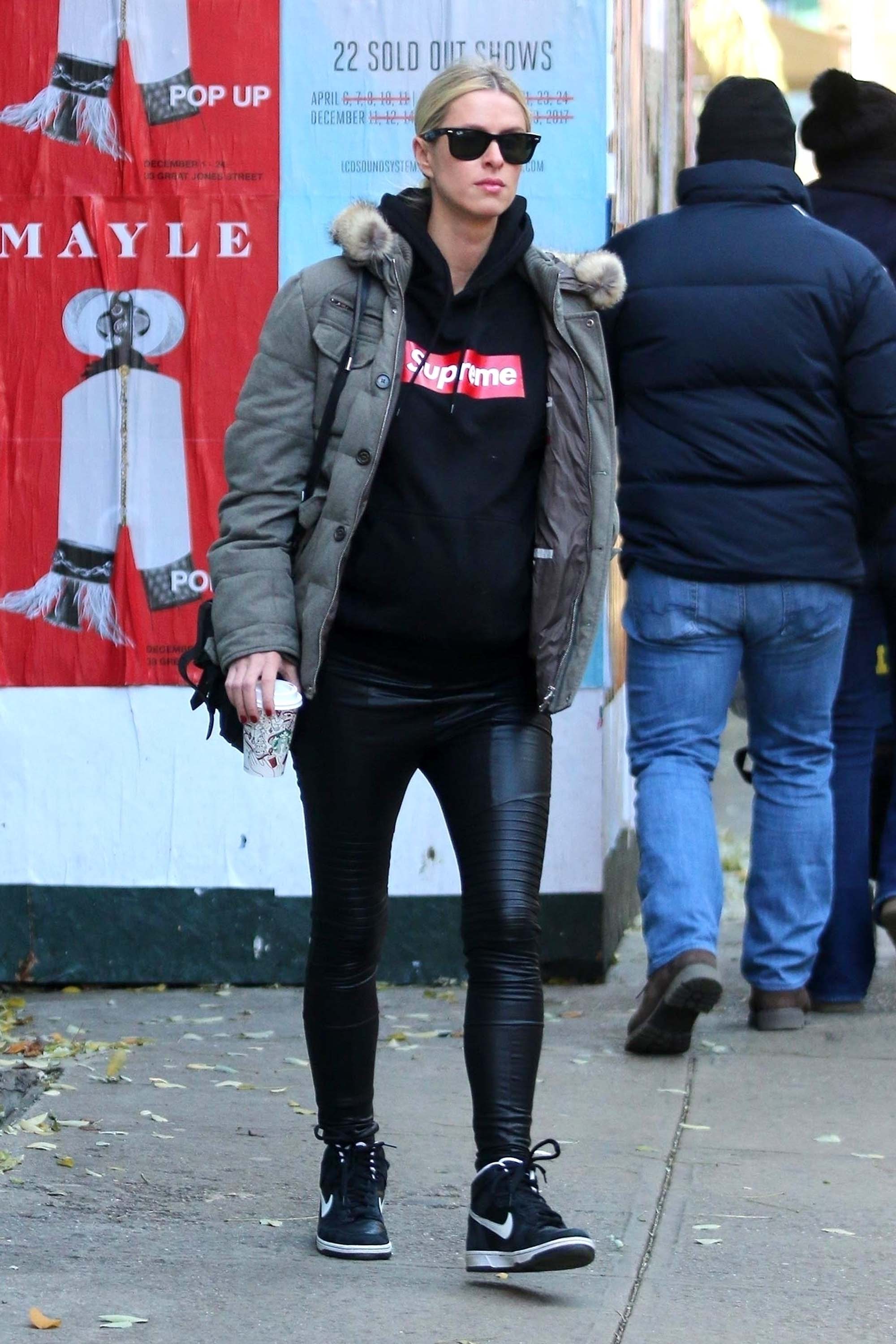 Nicky Hilton is seen in NYC