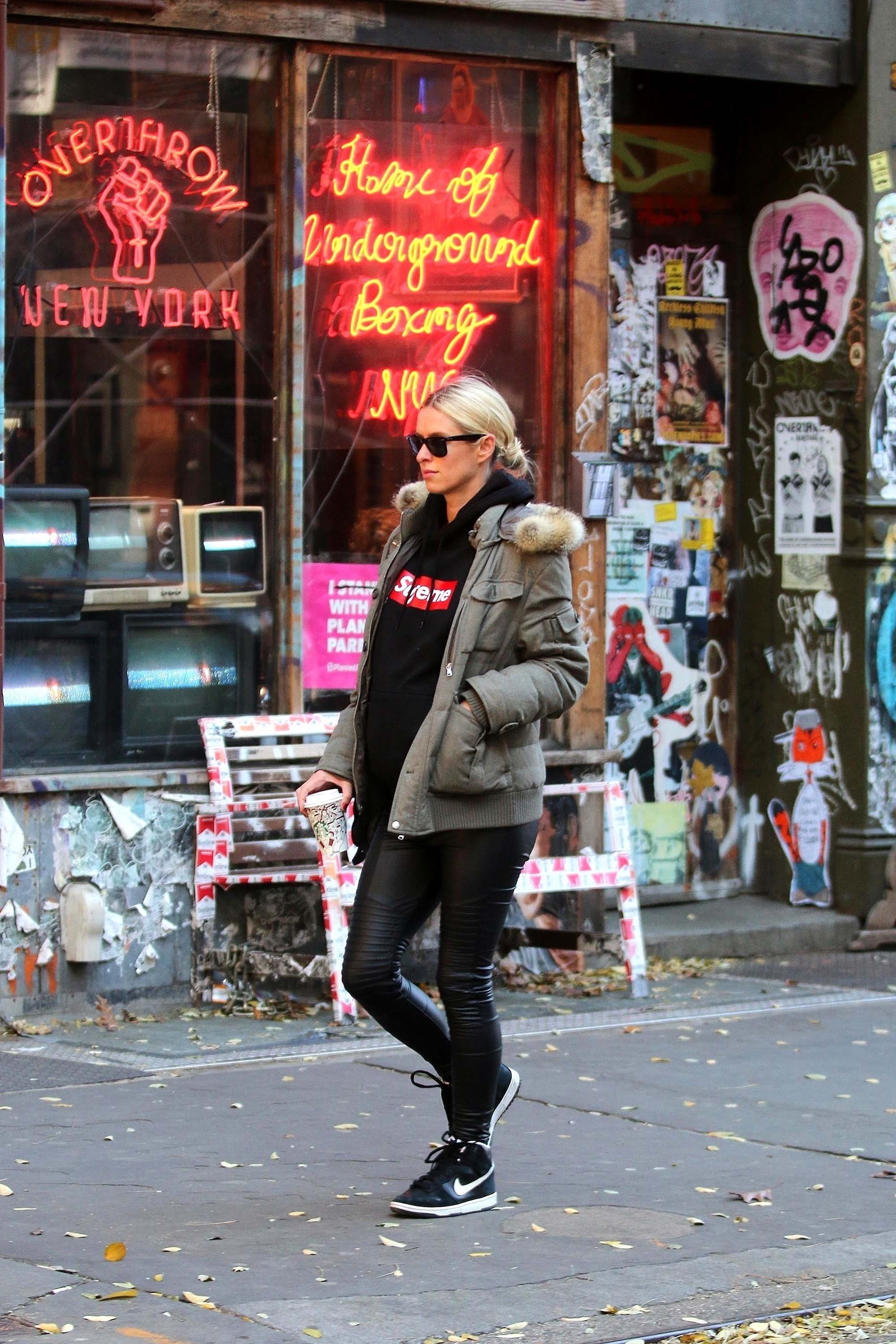 Nicky Hilton is seen in NYC