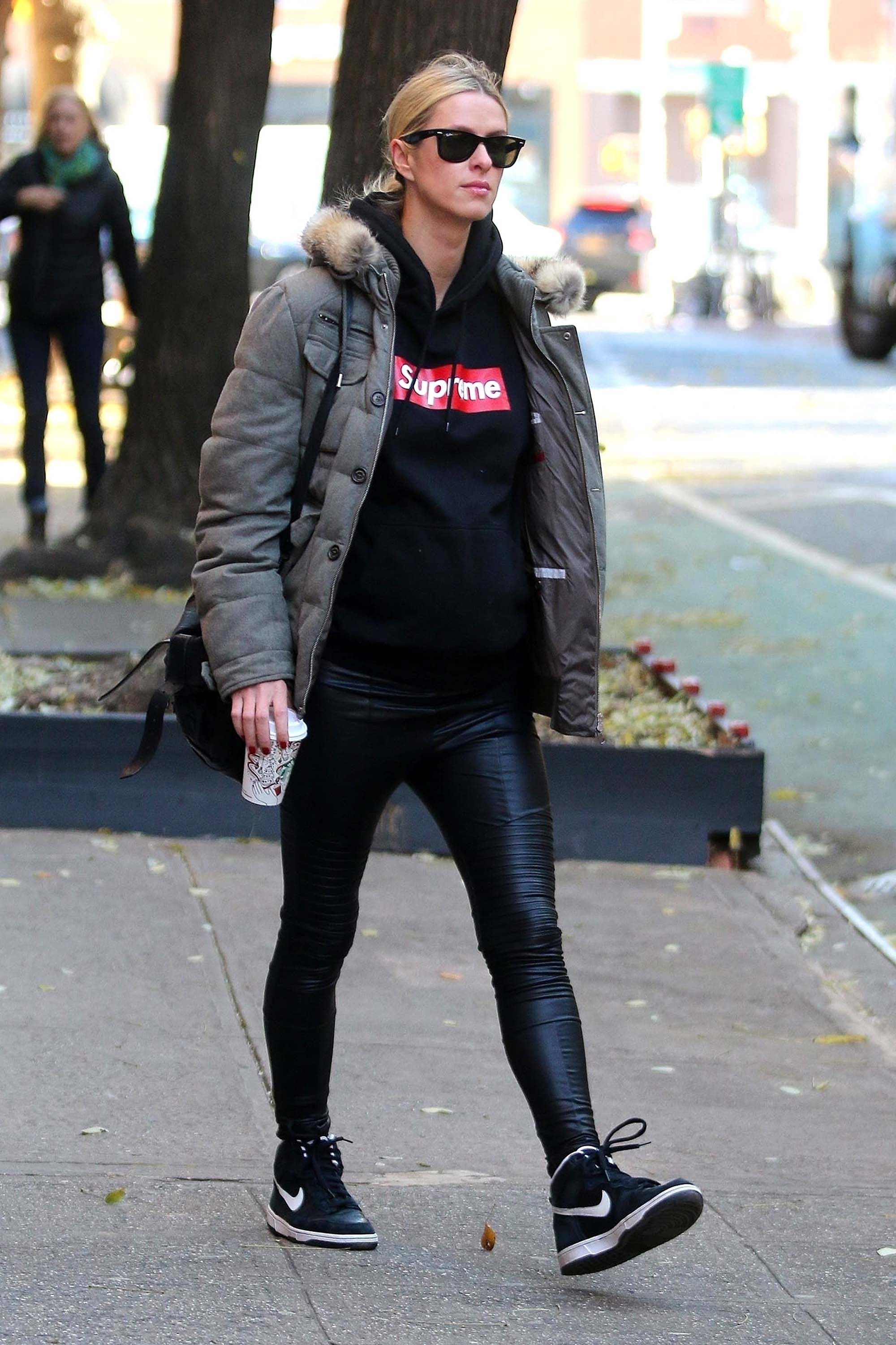 Nicky Hilton is seen in NYC