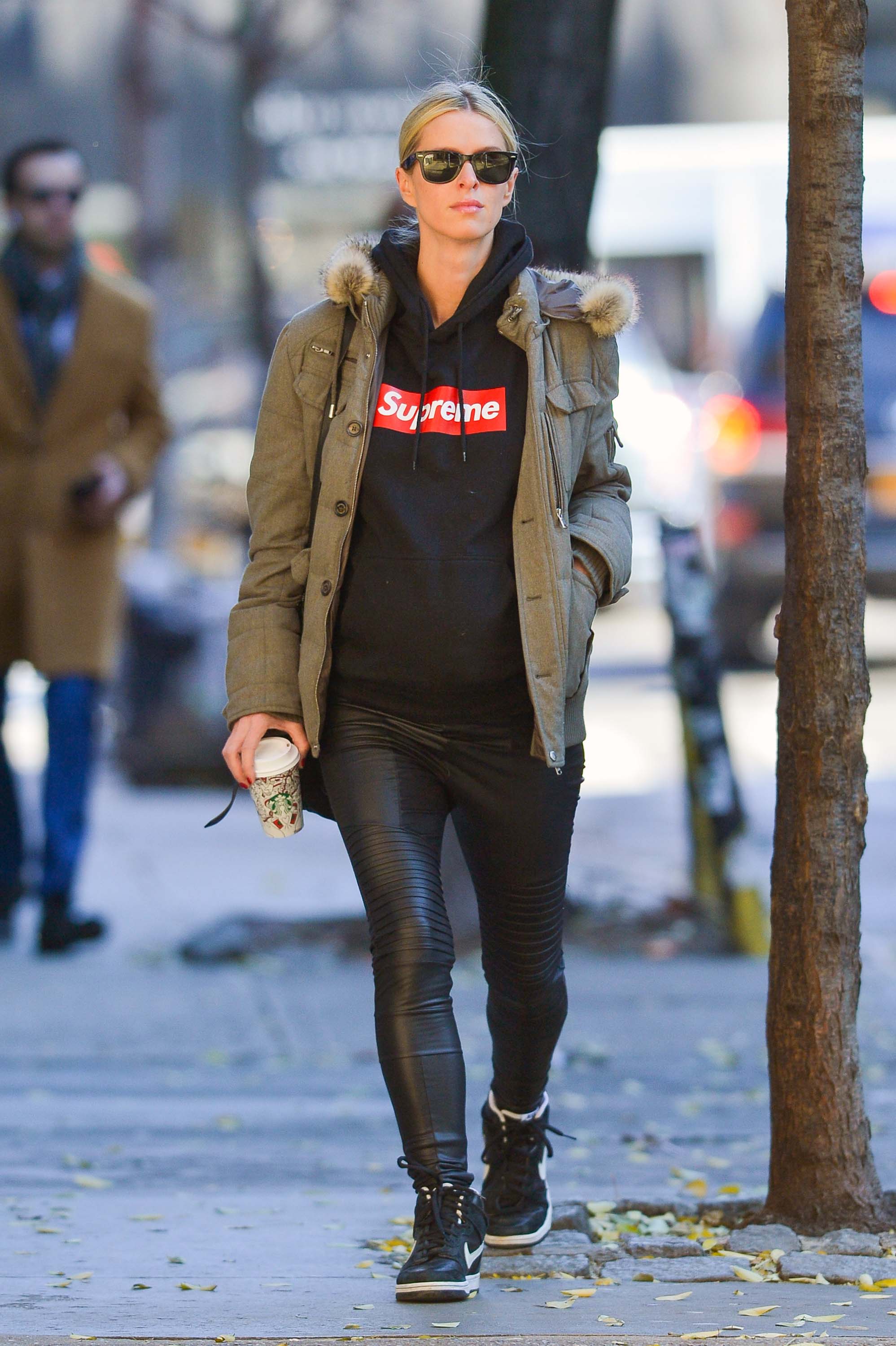 Nicky Hilton is seen in NYC