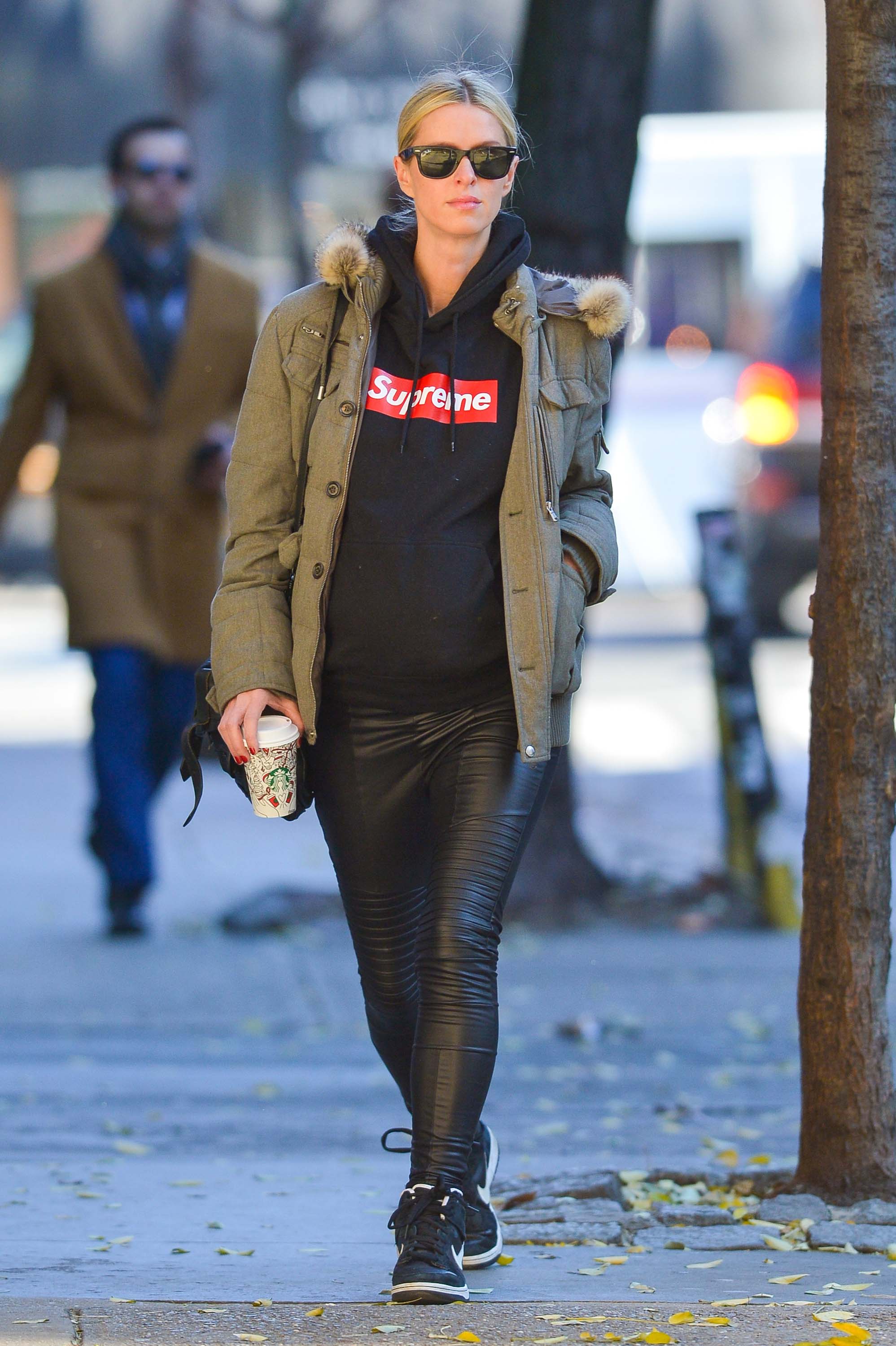 Nicky Hilton is seen in NYC