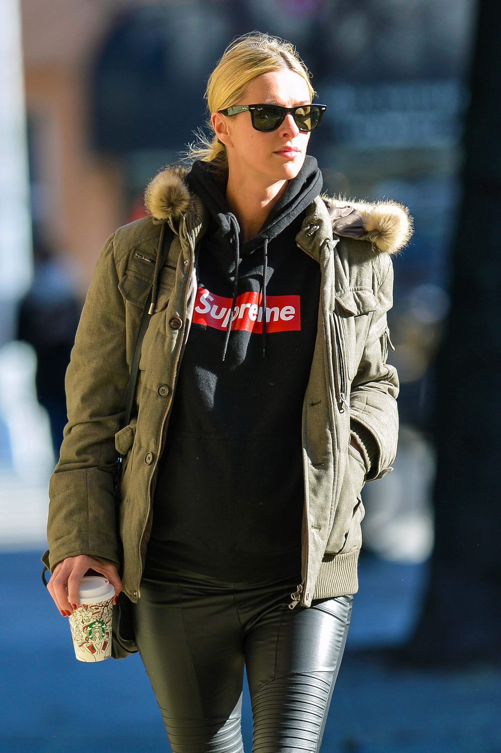 Nicky Hilton is seen in NYC