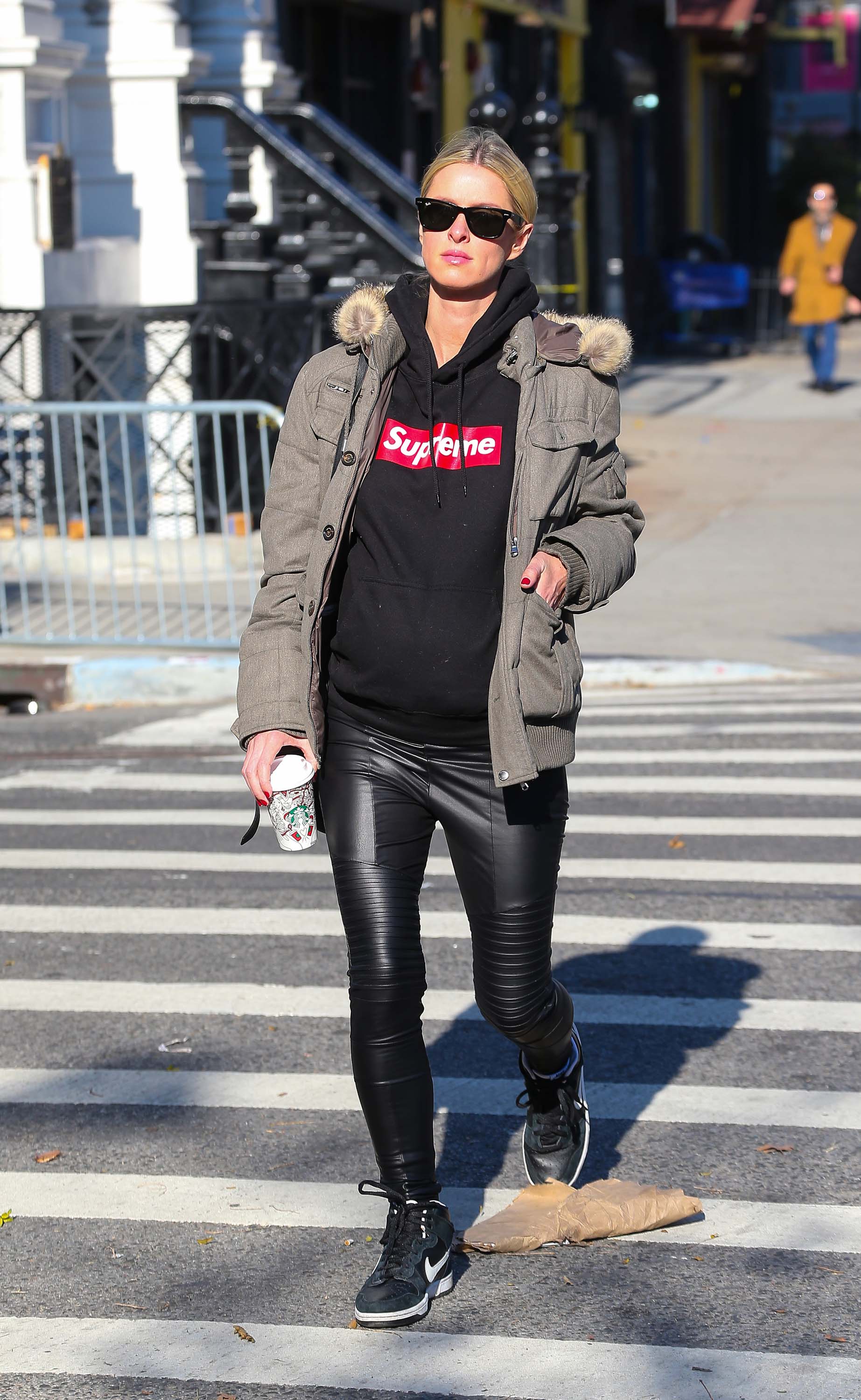 Nicky Hilton is seen in NYC