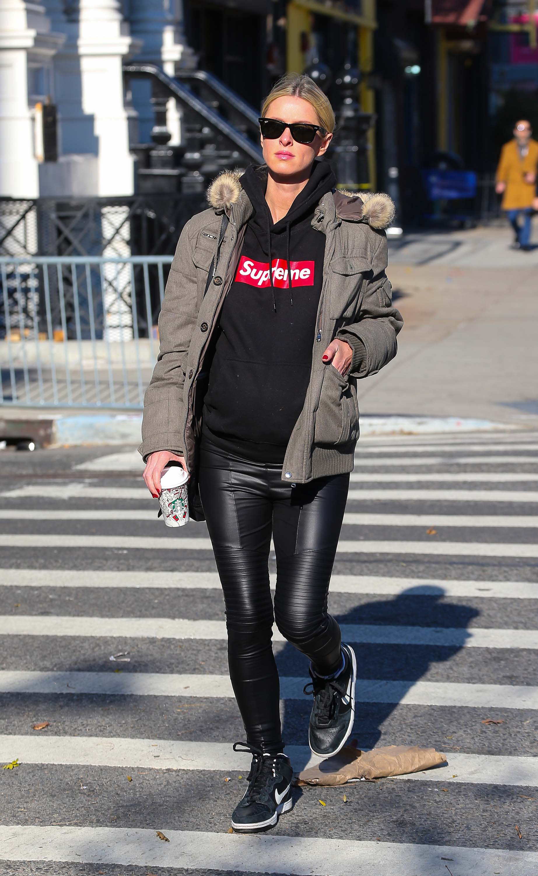 Nicky Hilton is seen in NYC