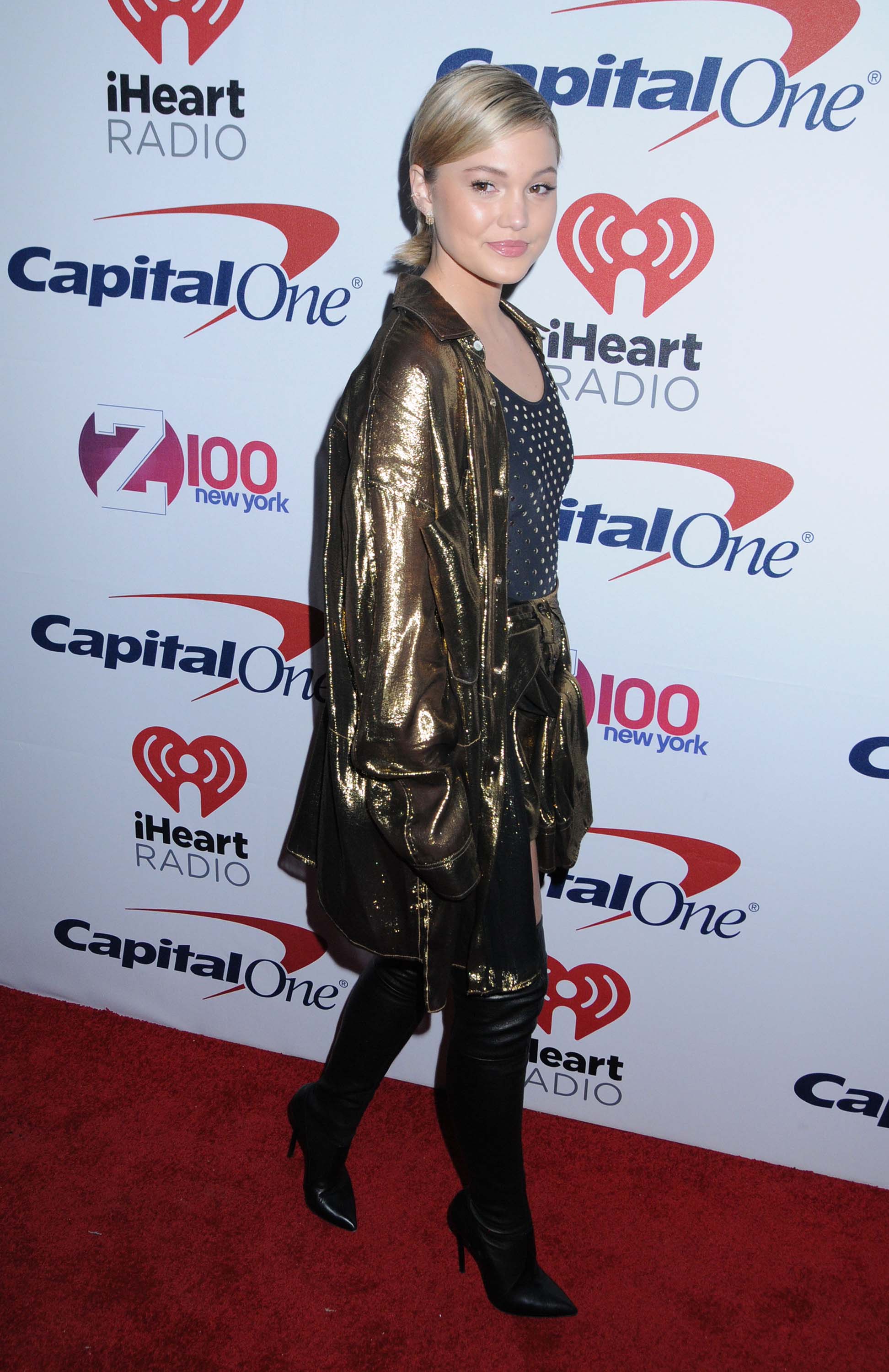 Olivia Holt attends Z100’s Jingle Ball 2017