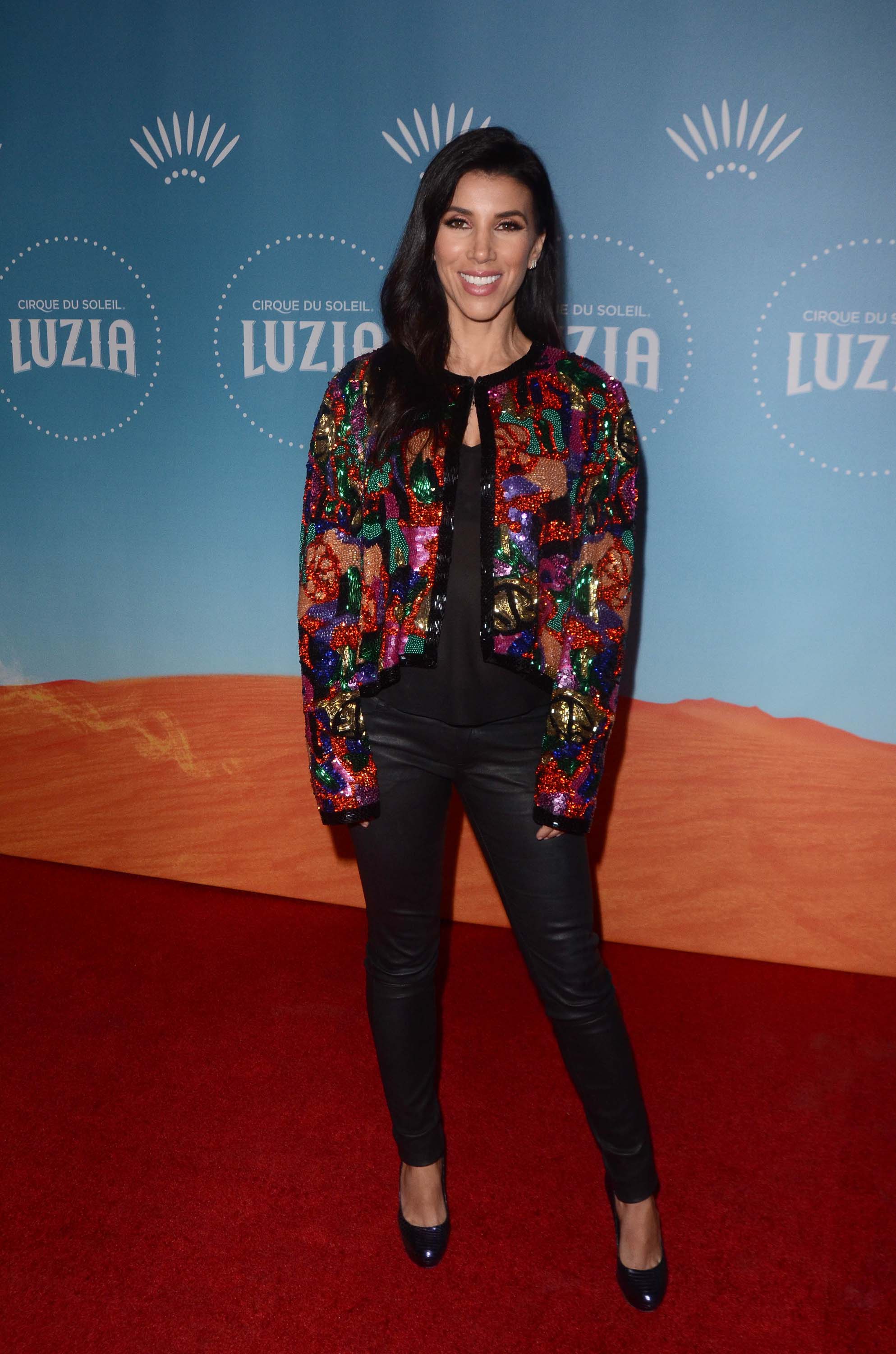 Adrianna Costa attends Premiere of Cirque du Soleil’s production LUZIA