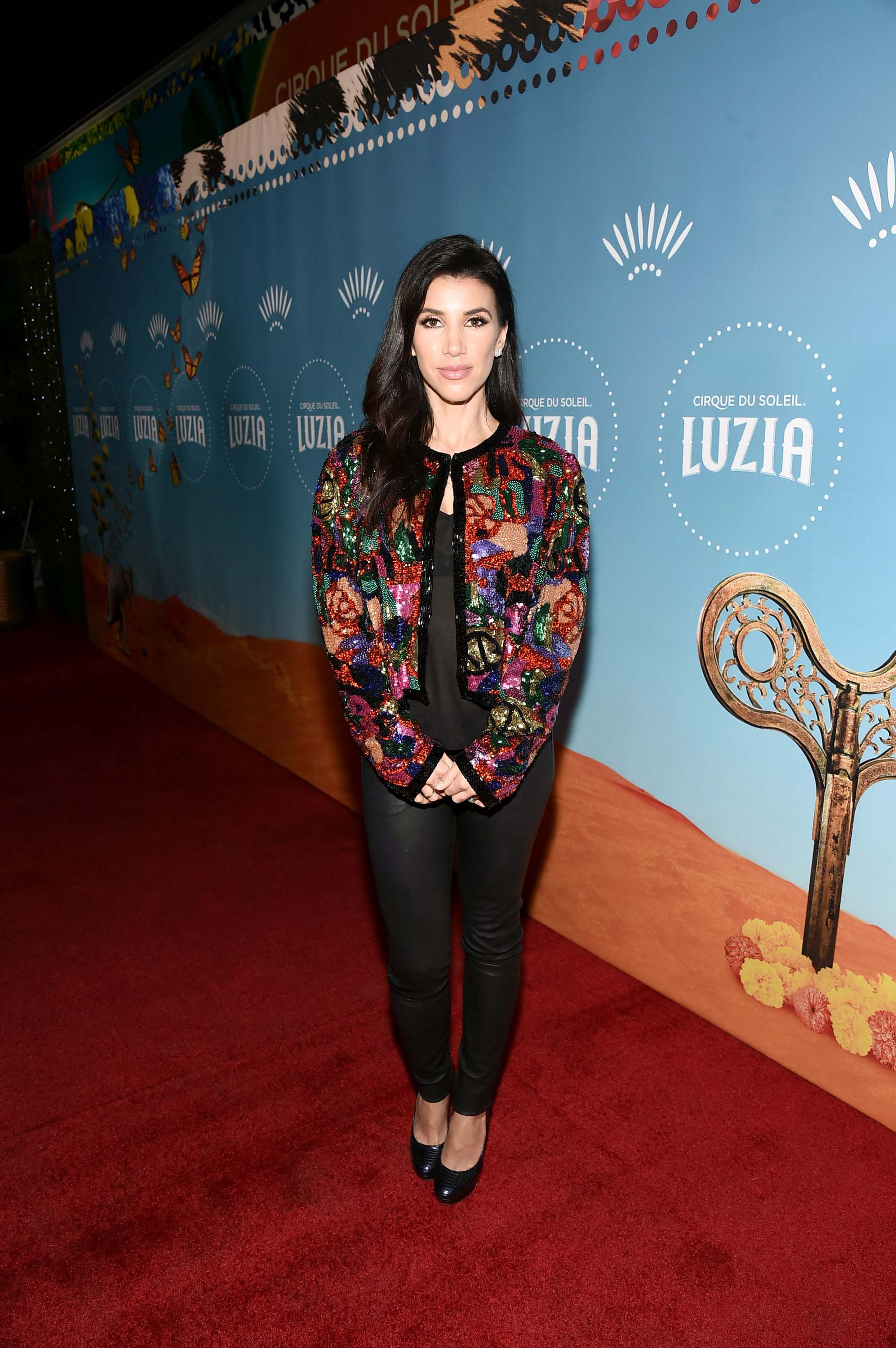 Adrianna Costa attends Premiere of Cirque du Soleil’s production LUZIA