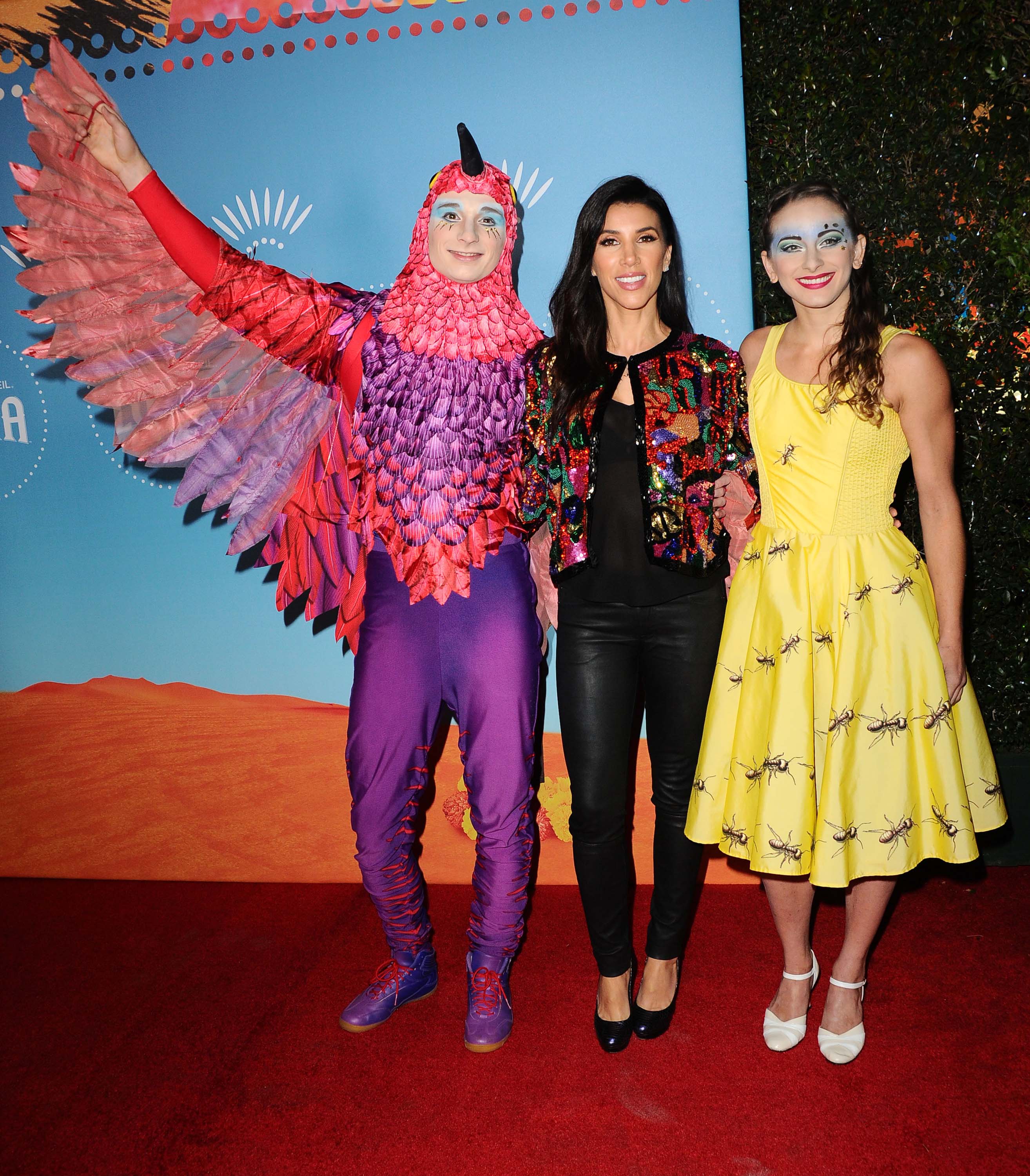 Adrianna Costa attends Premiere of Cirque du Soleil’s production LUZIA