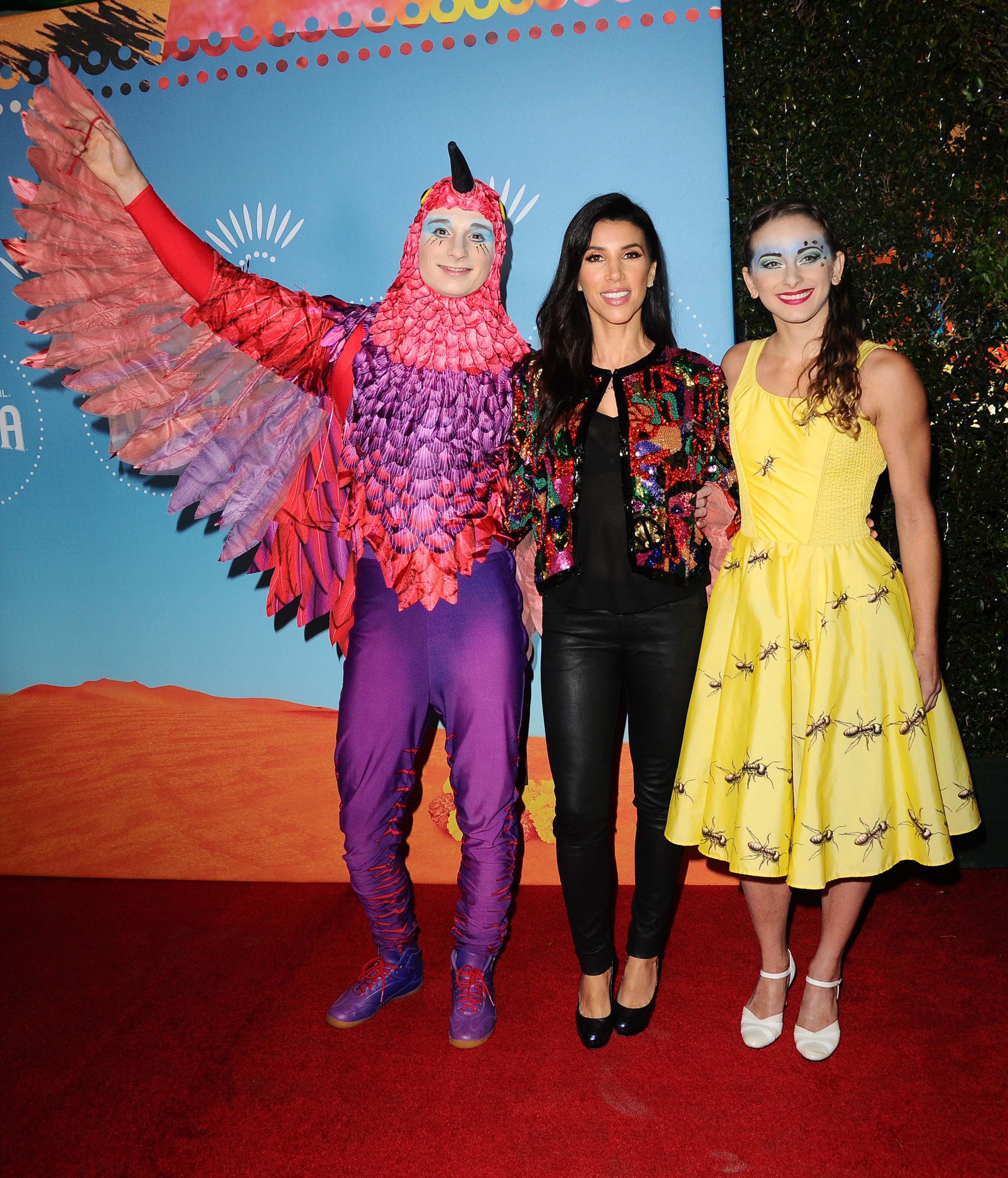 Adrianna Costa attends Premiere of Cirque du Soleil’s production LUZIA