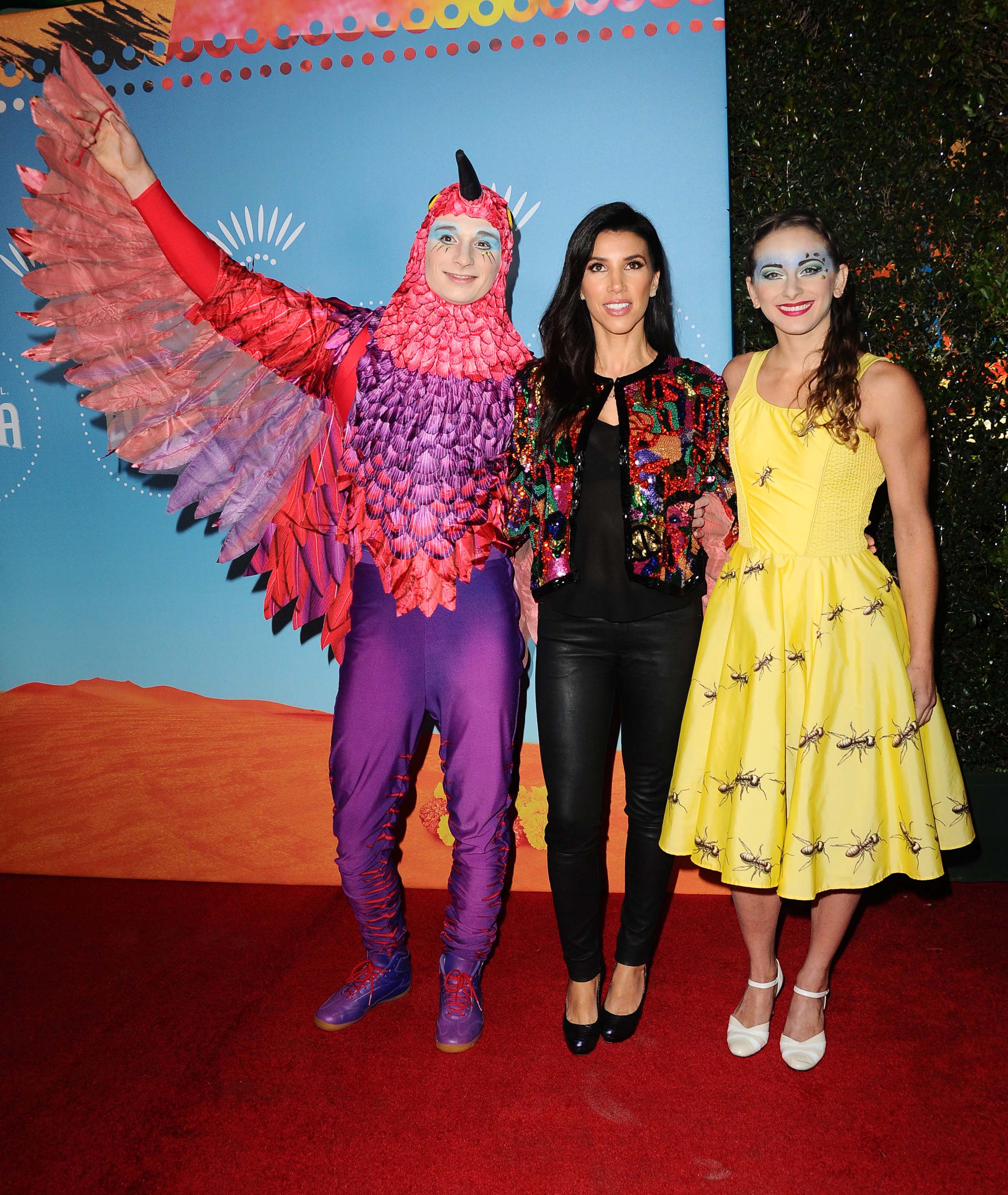Adrianna Costa attends Premiere of Cirque du Soleil’s production LUZIA