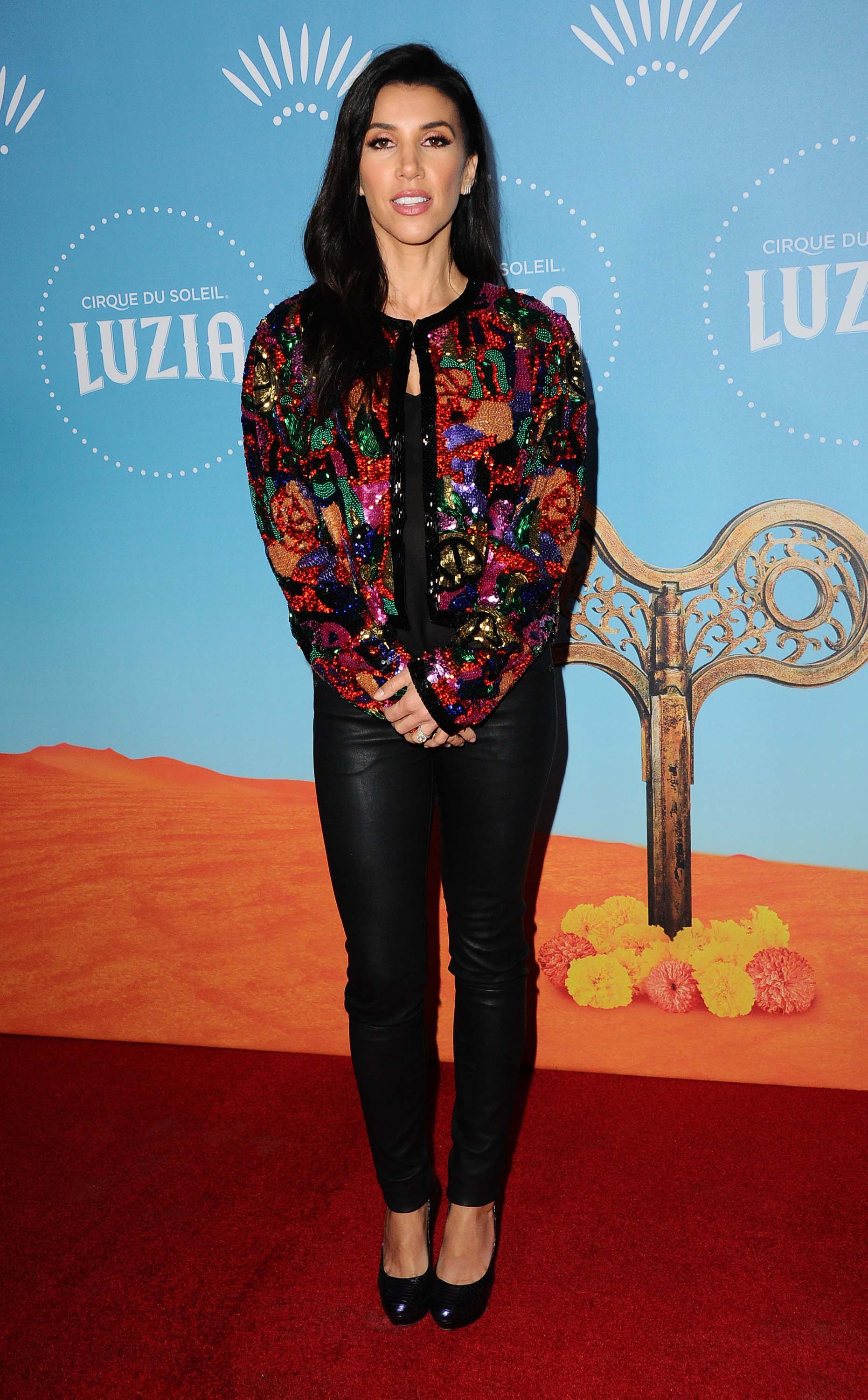 Adrianna Costa attends Premiere of Cirque du Soleil’s production LUZIA