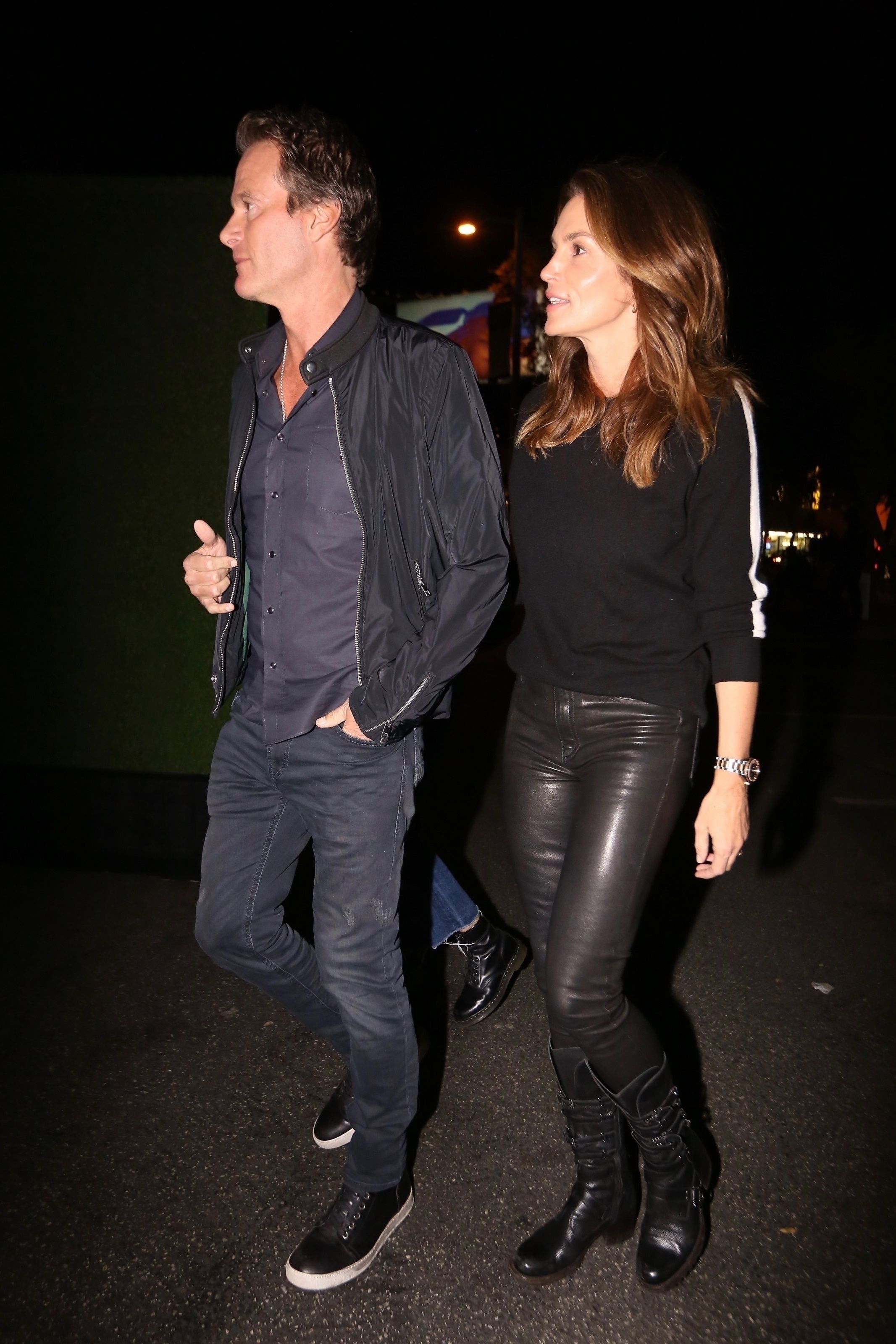 Cindy Crawford arrives at an event