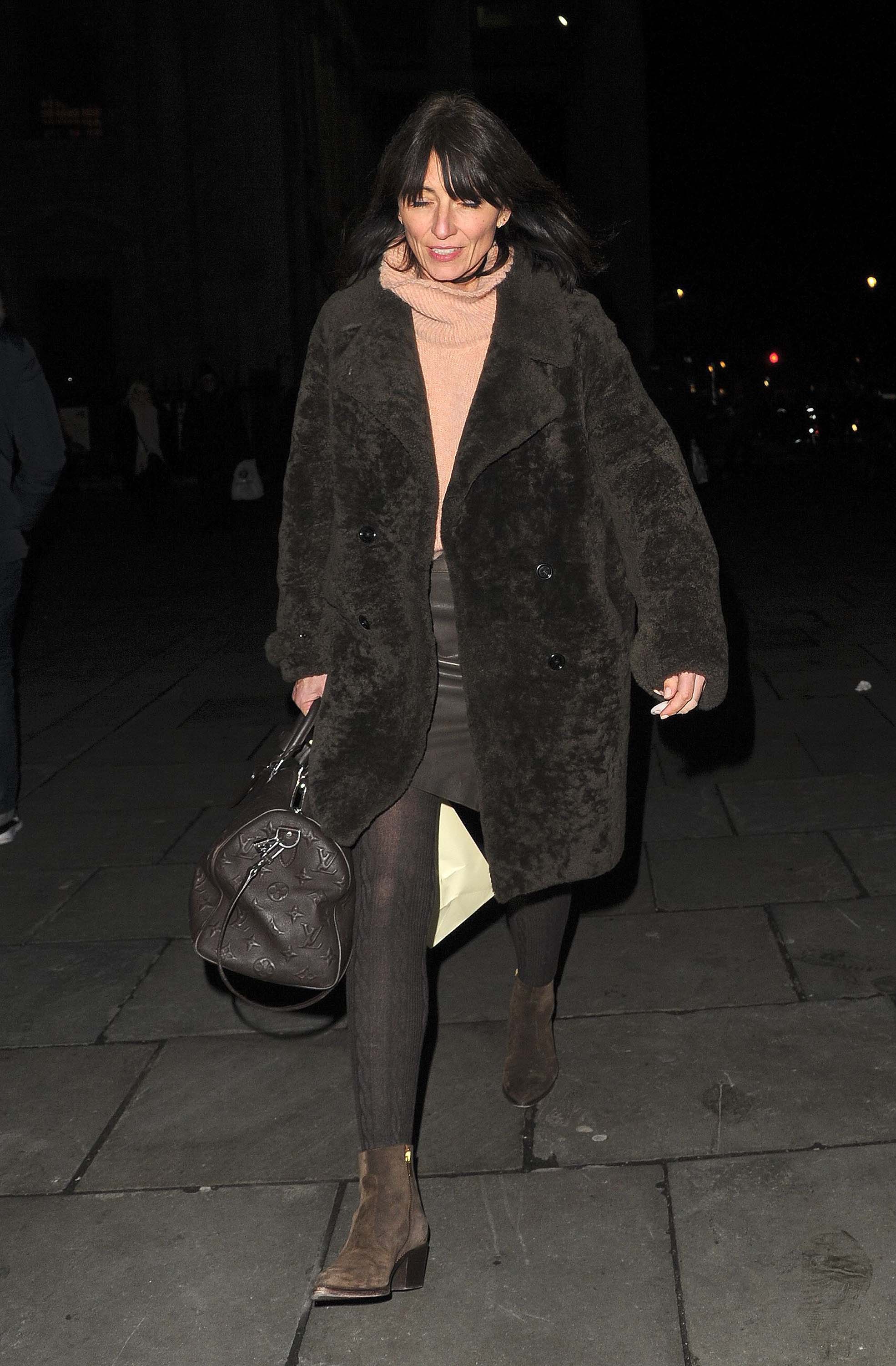 Davina McCall public appearance St Martins in The Fields Festive concert