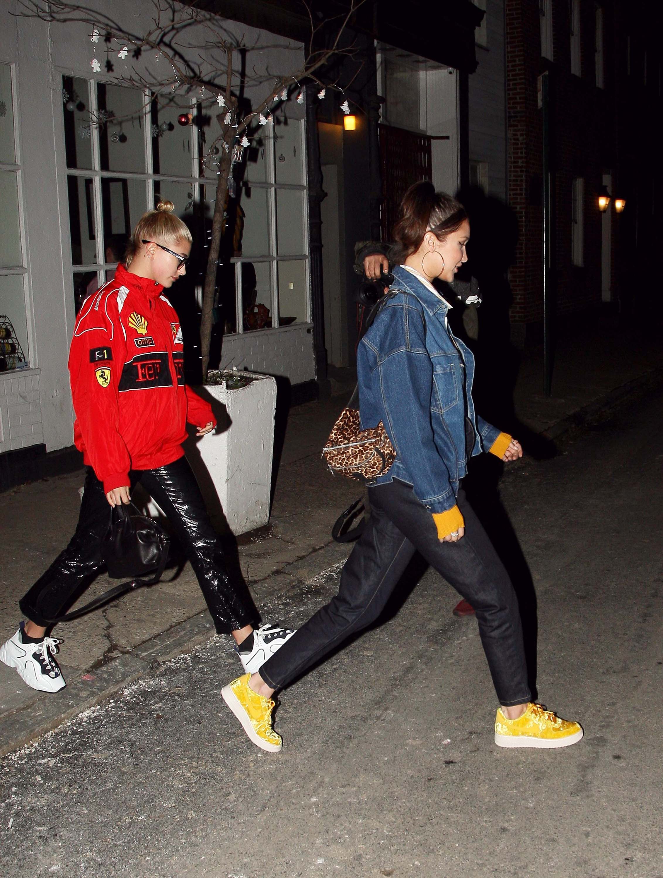 Hailey Baldwin seen in NYC