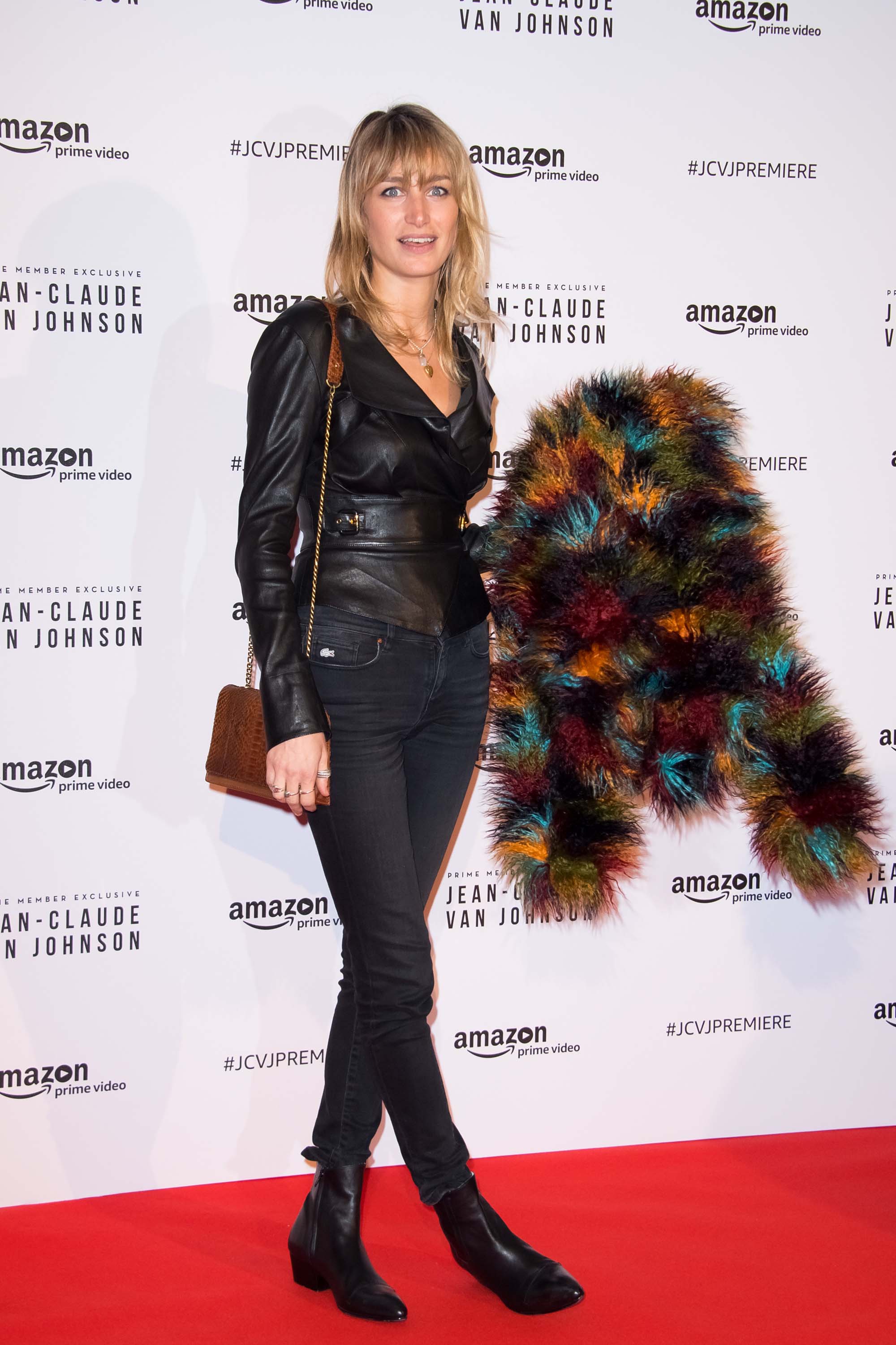 Pauline Lefevre attends photocall for the Amazon Prime series Jean-Claude Van Johnson