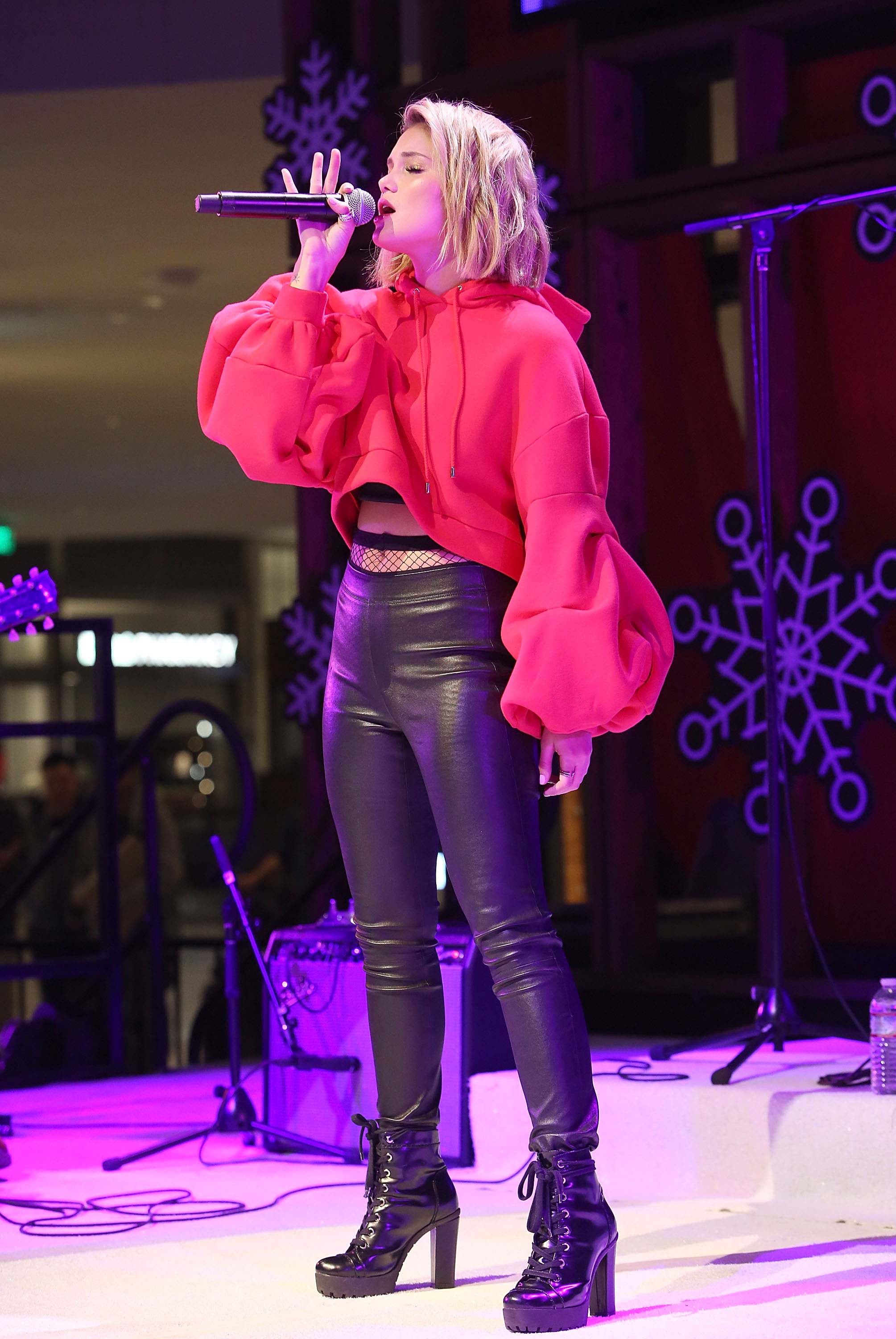Olivia Holt Live at the Atrium Holiday Concert Series